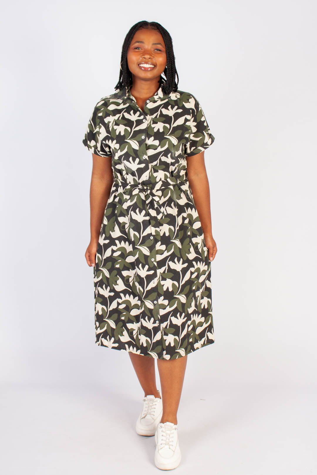 Midi Shirt Dress