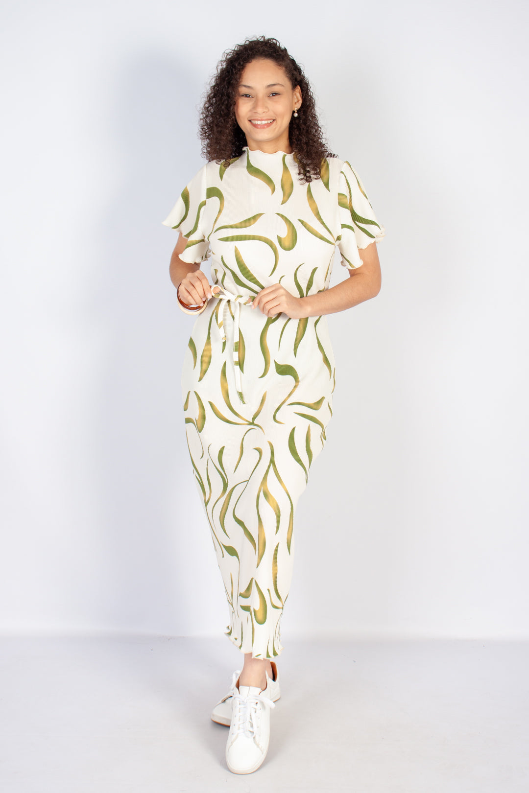 Frill Midi Dress