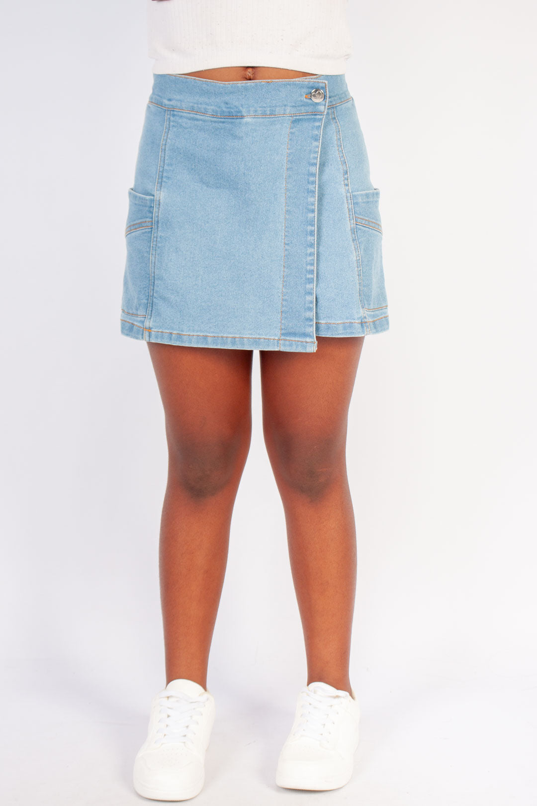 Denim Skort