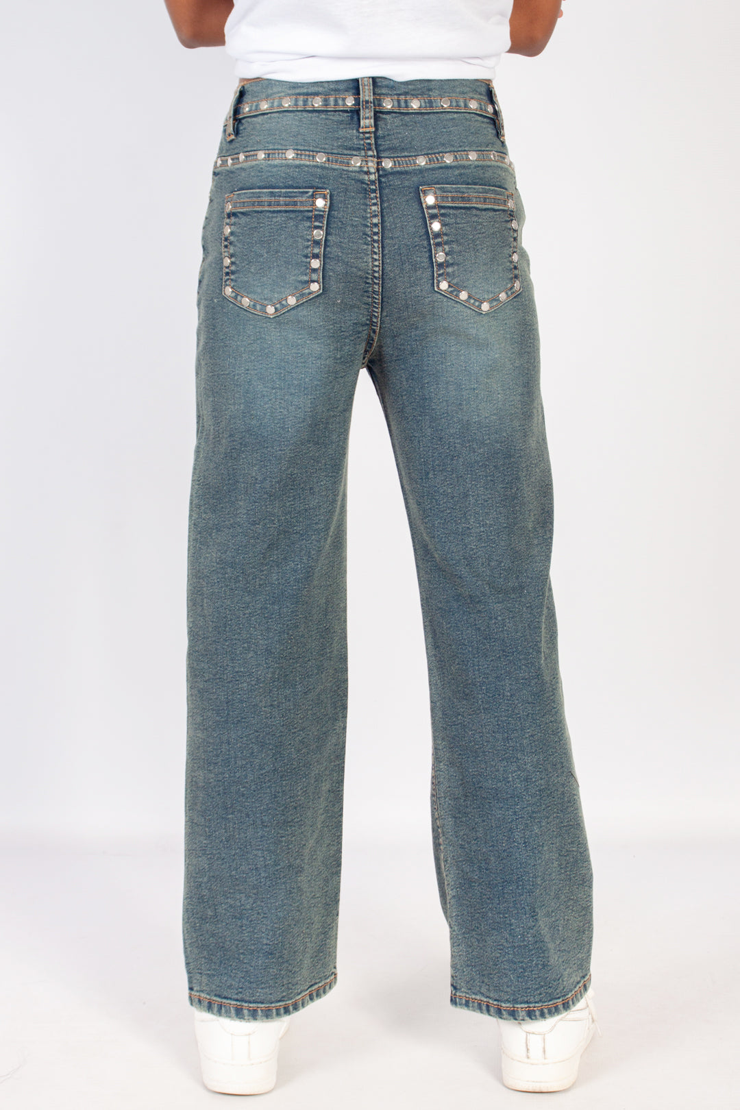 Studded Denim Jean