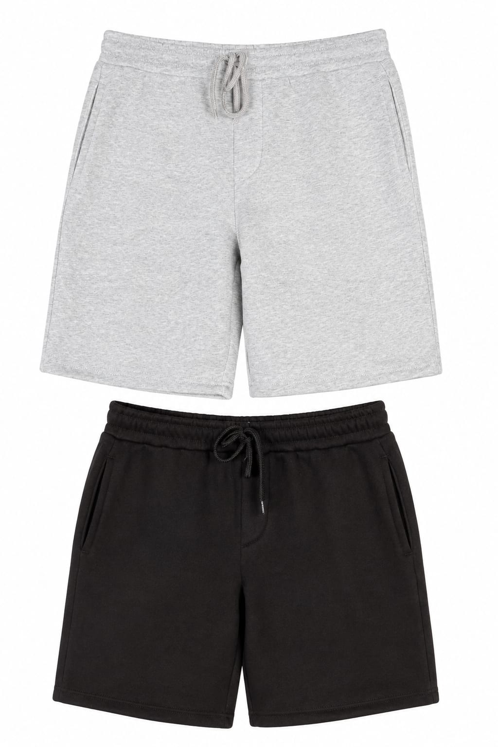 2 Pack Fleece Shorts