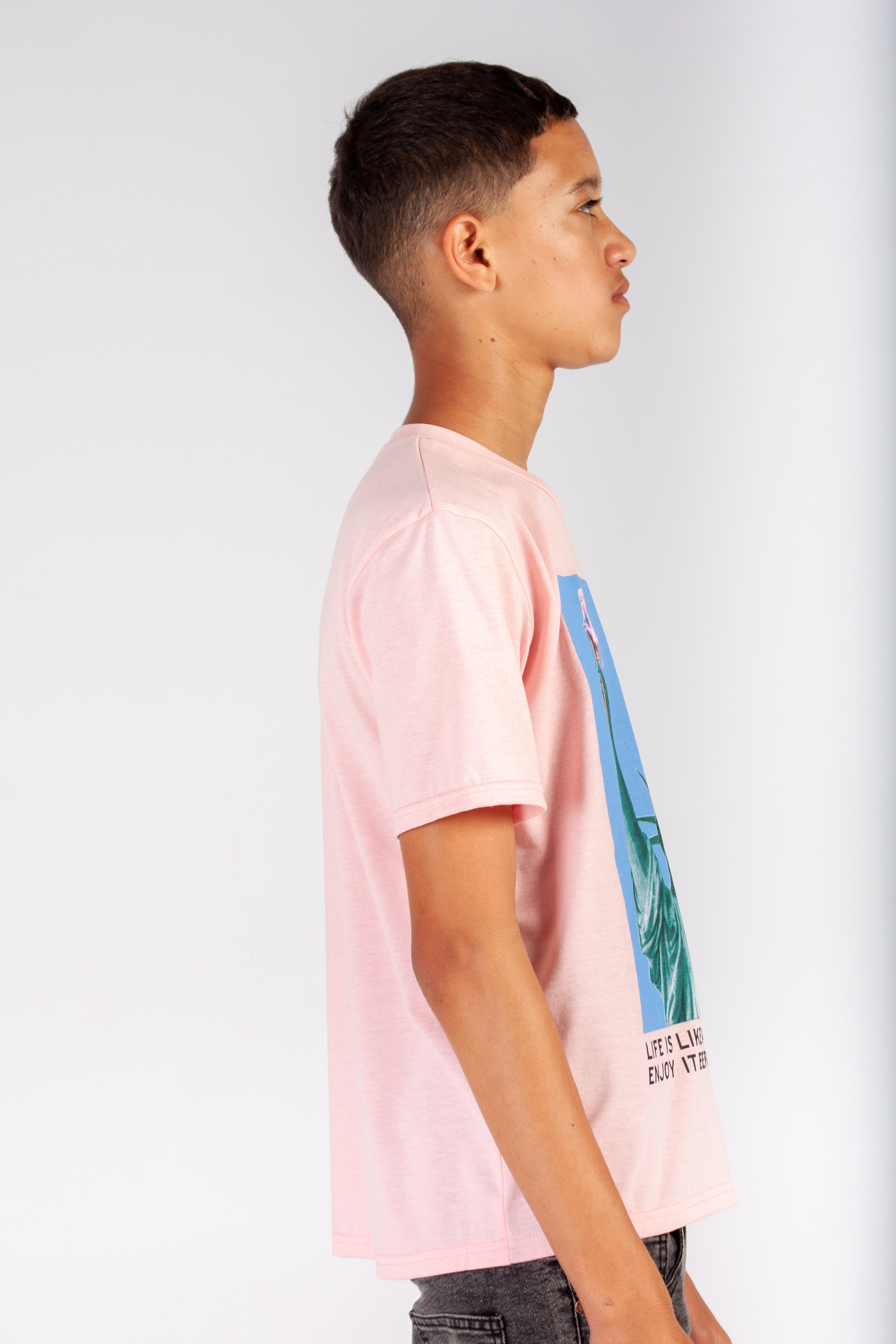 Graphic Oversized "Statue of Liberty" T- Shirt