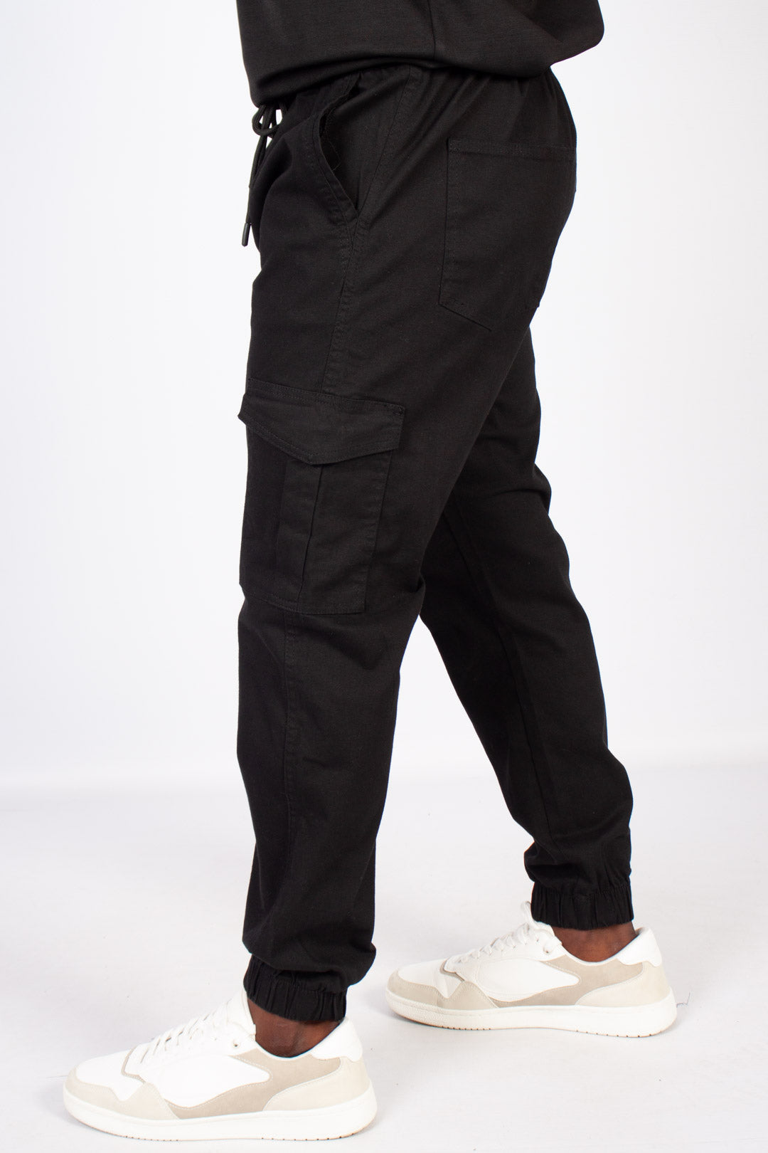 Twill Cargo Joggers
