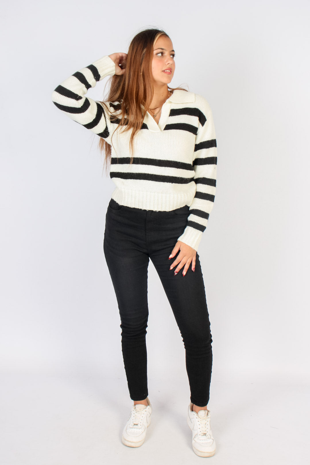 Johnny Collar Sweater