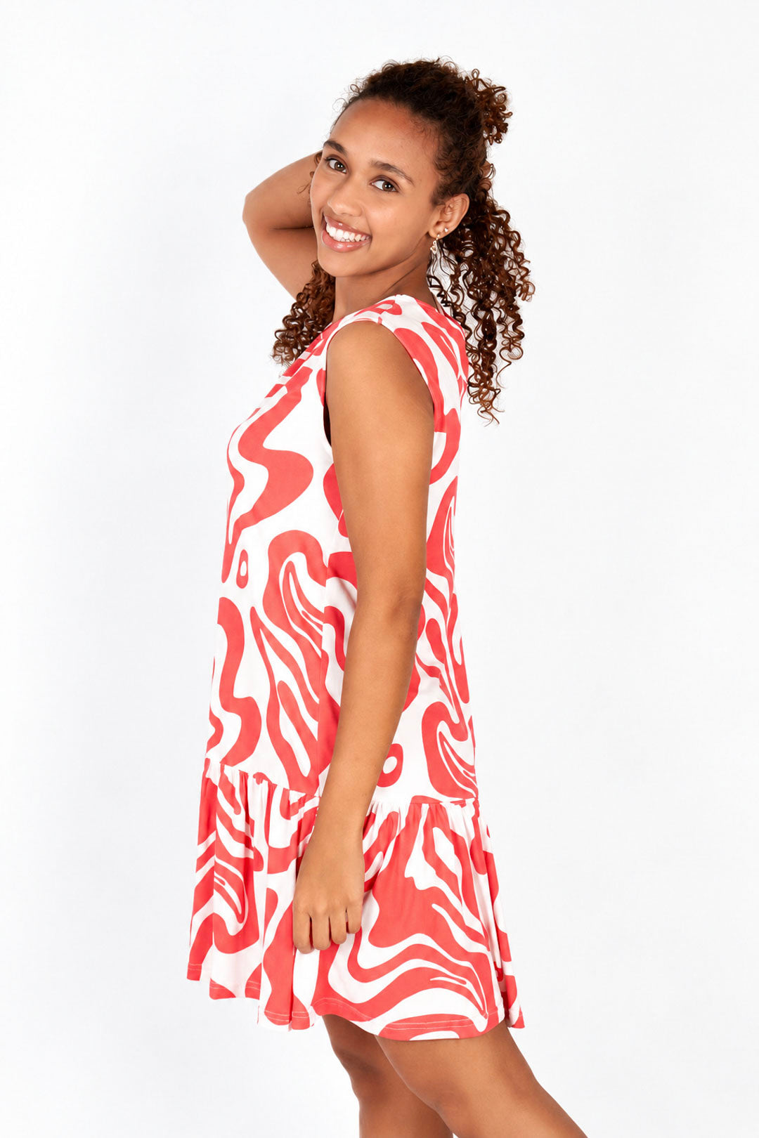 Drop Waist Mini Dress