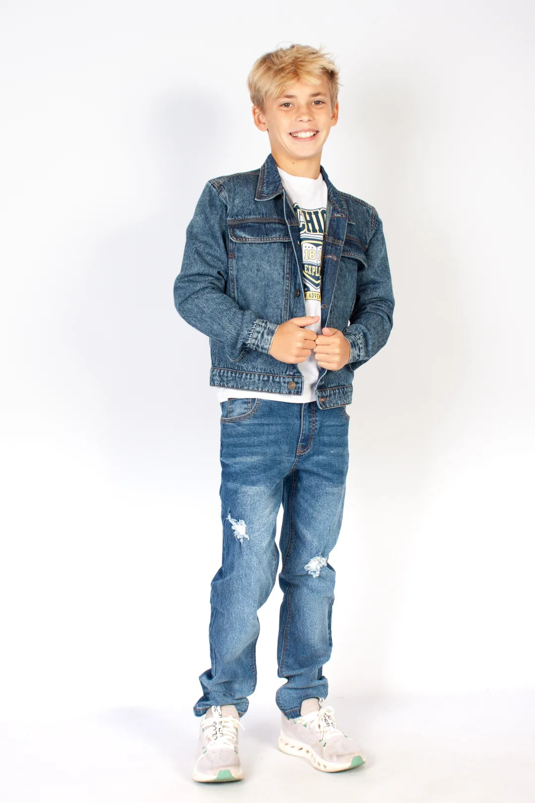 Cargo Denim Jacket