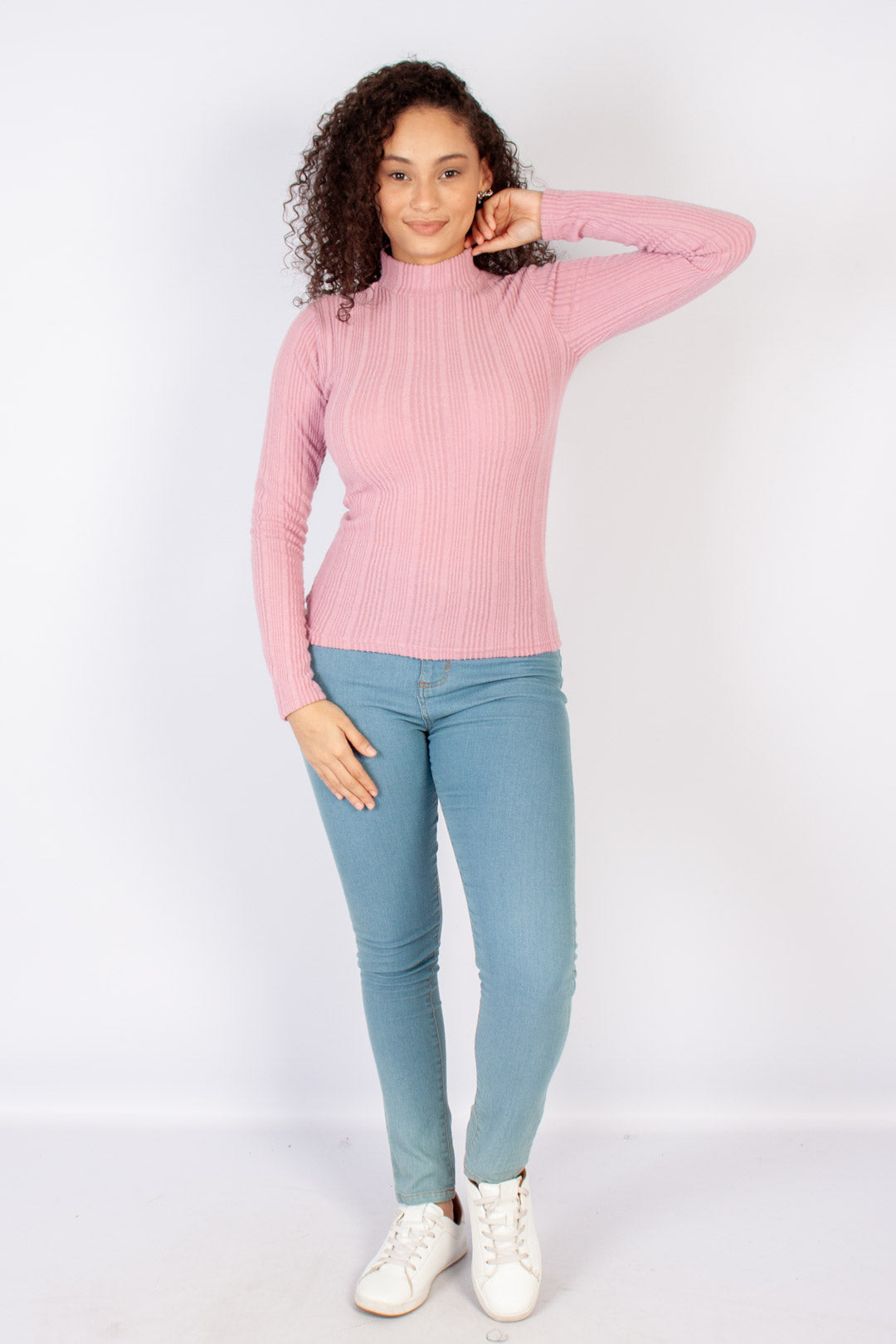 Long Sleeve Turtleneck Top