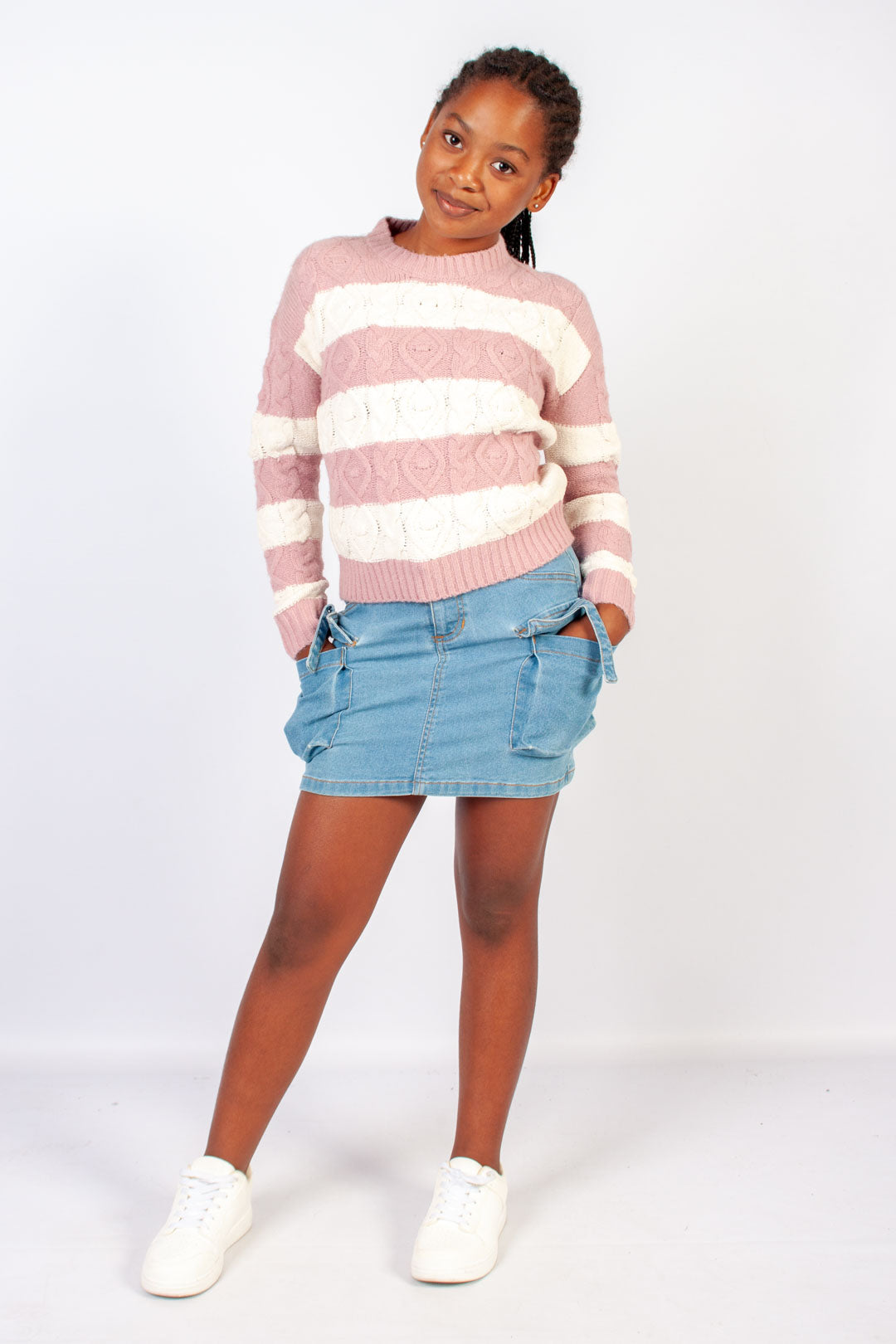 Crewneck Knit Top