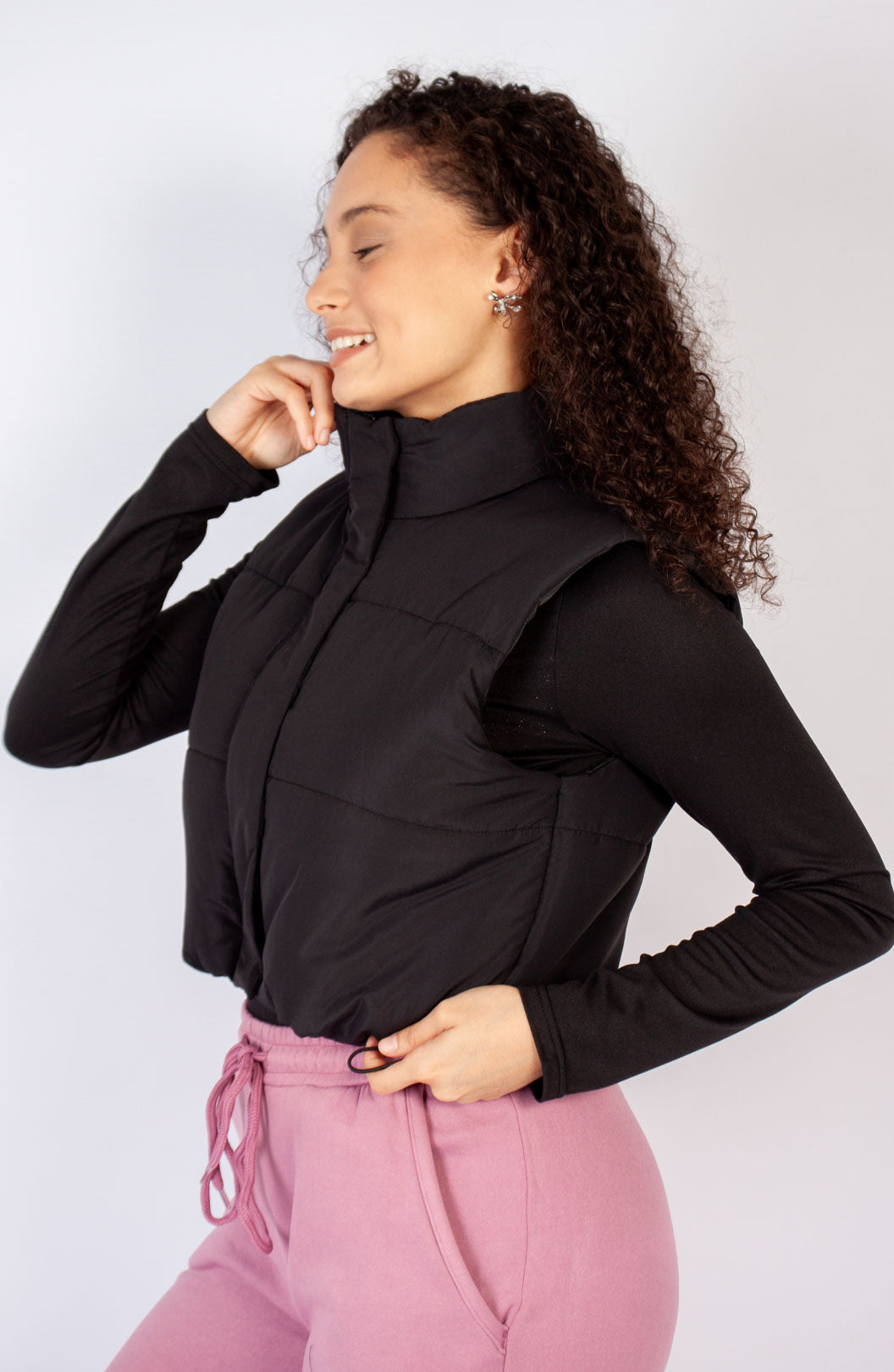Cropped Puffer Jacket