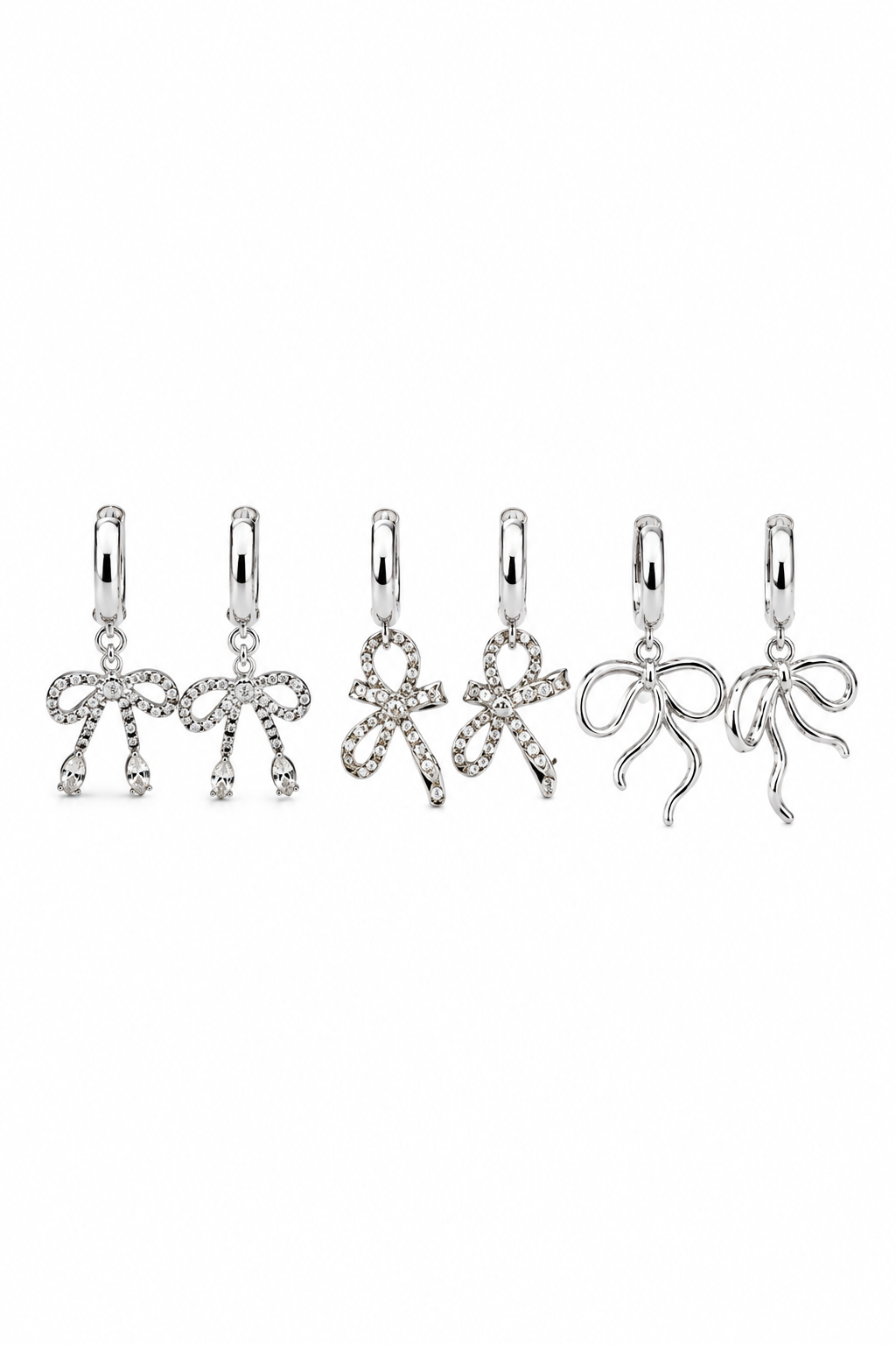 3 Pack Bow Studs