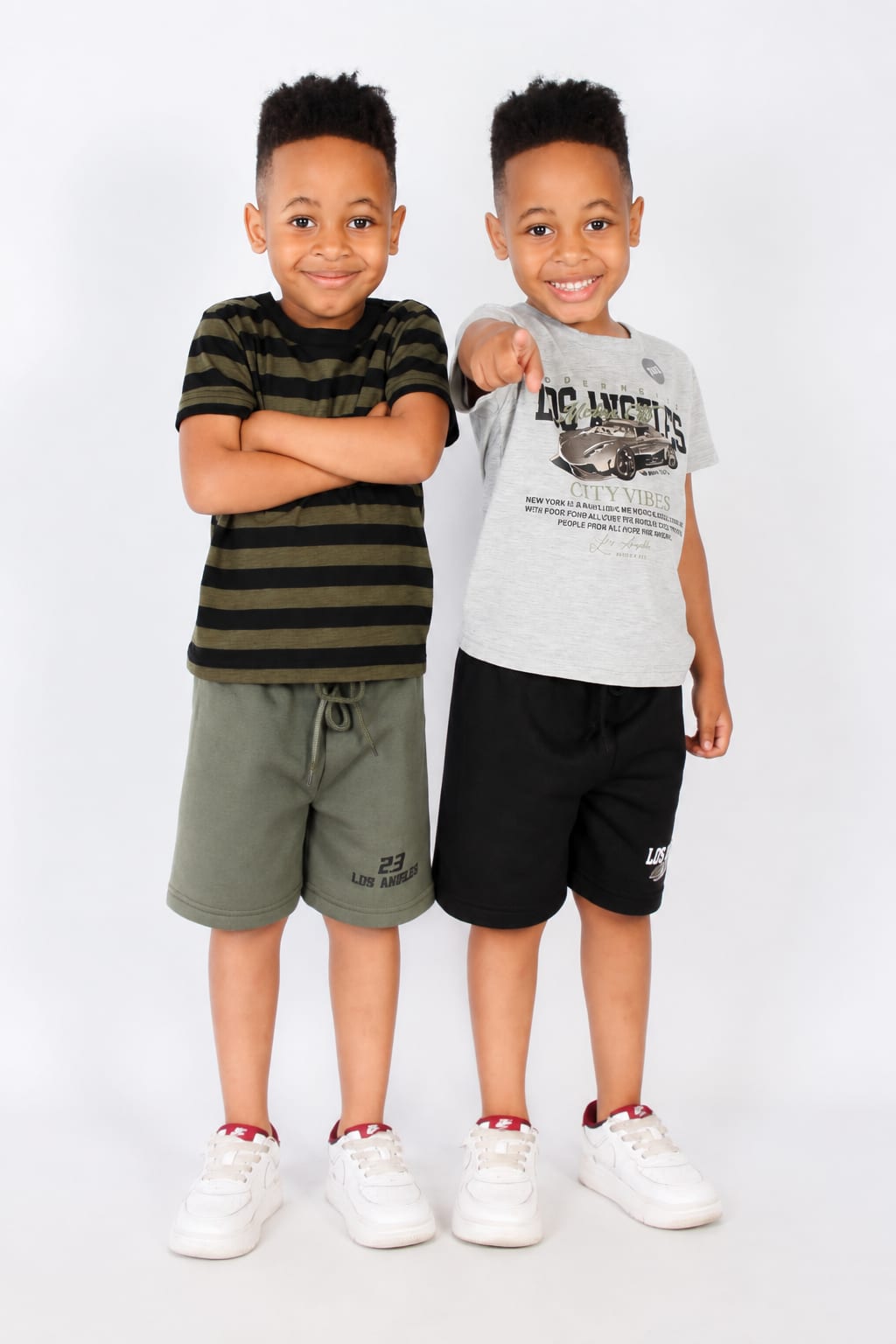 2 Pack Graphic Shorts
