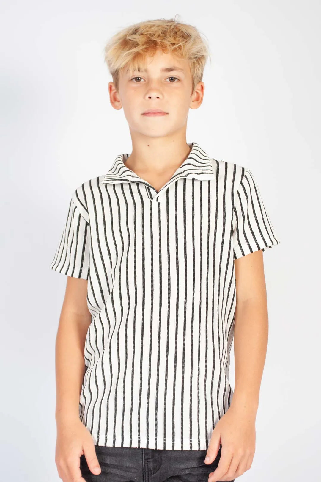 Stripe Textured Golfer
