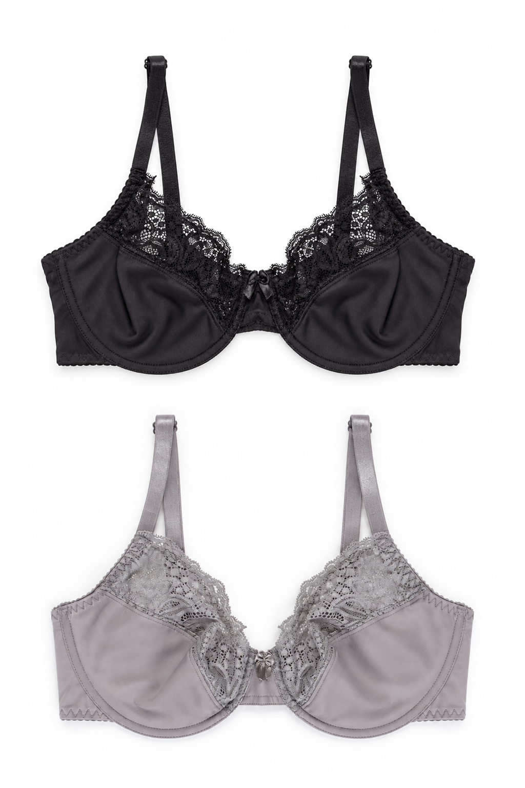 2 Pack Lace  Bra