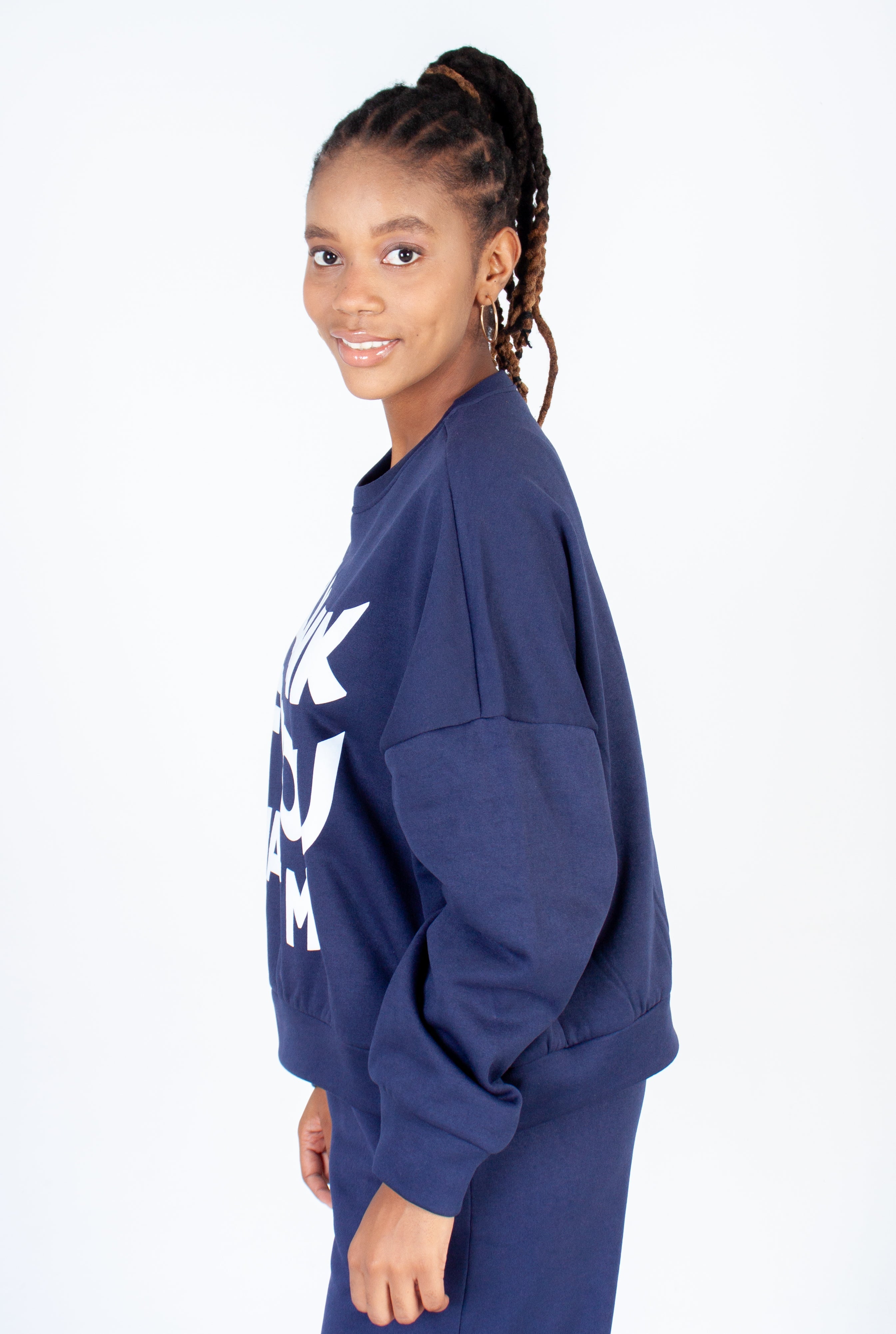 Graphic Oversized Sweater