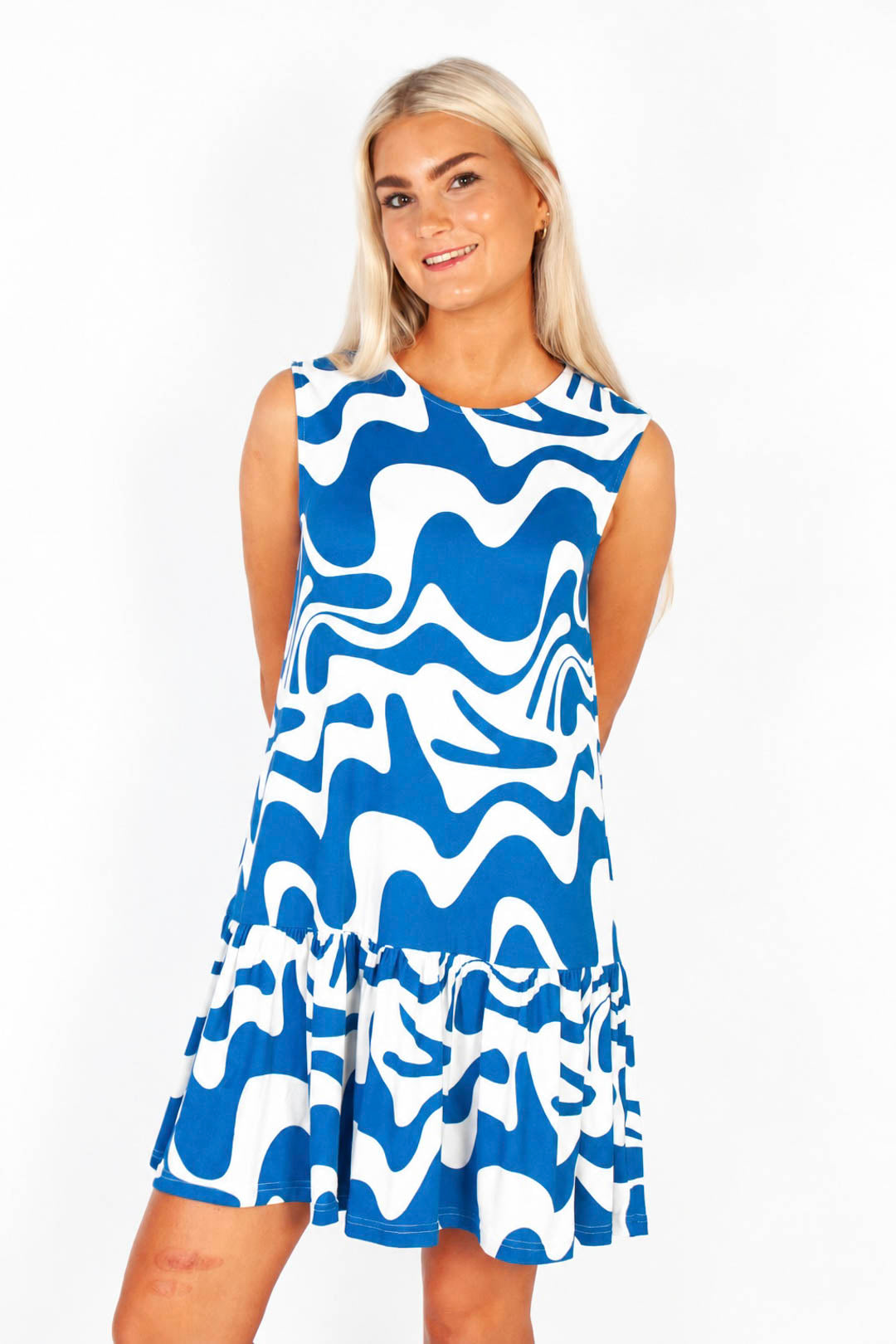 Drop Waist Mini Dress