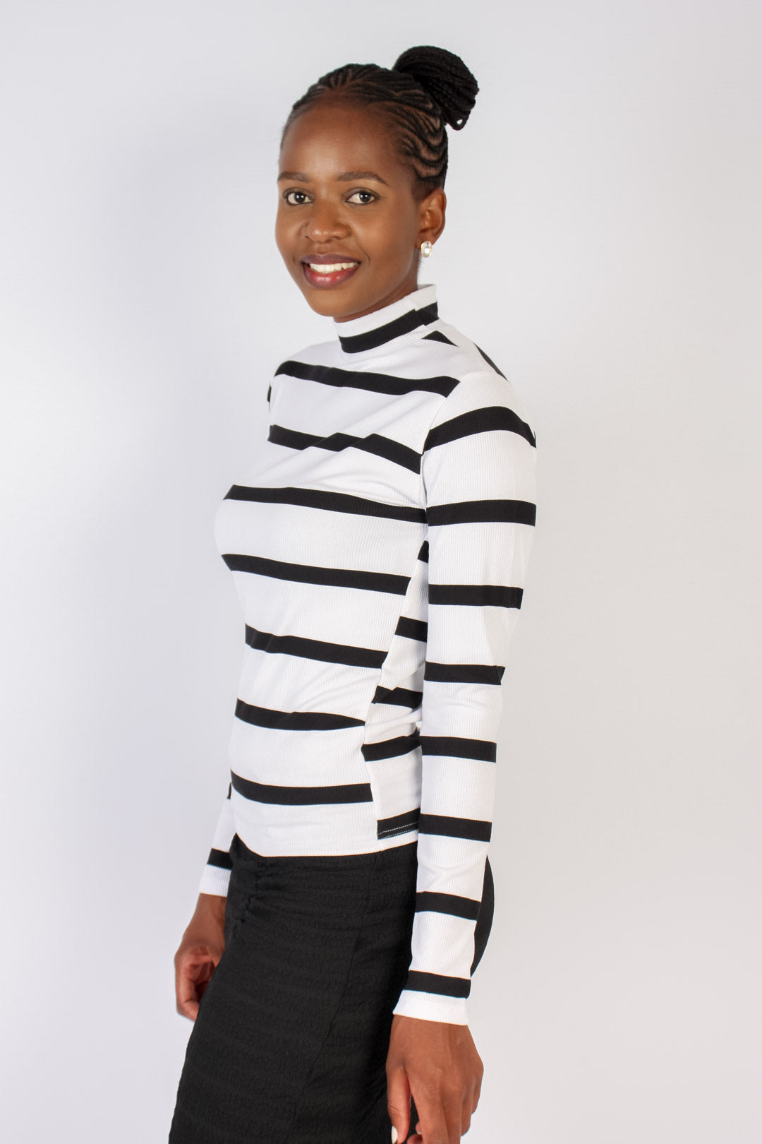 Long Sleeve Turtleneck Top