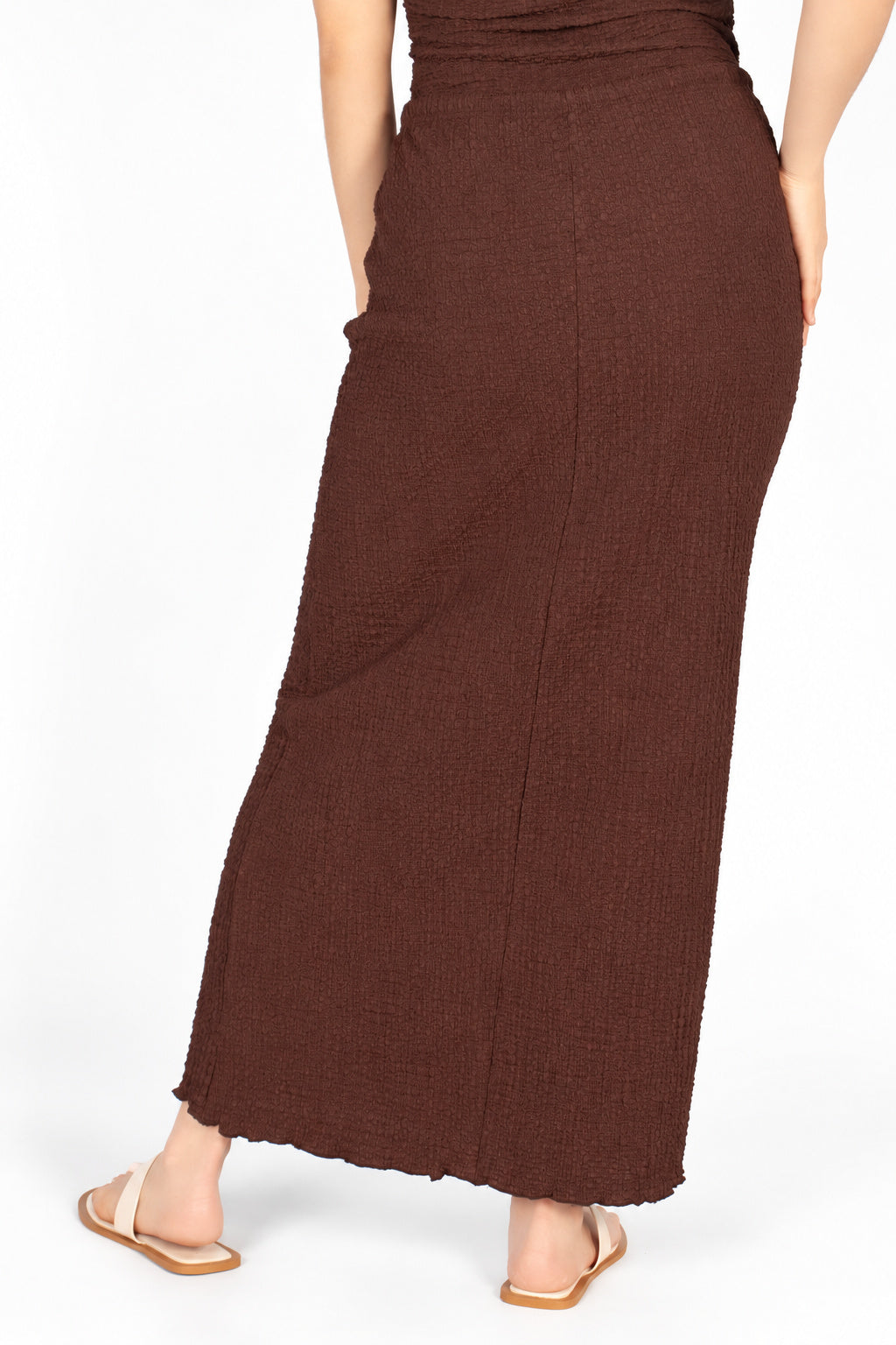 Crinkle Maxi Skirt
