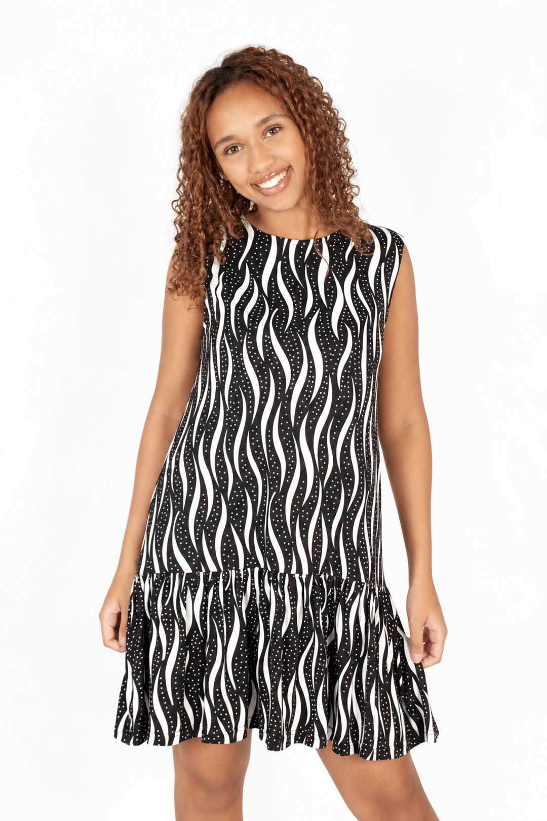 Drop Waist Mini Dress