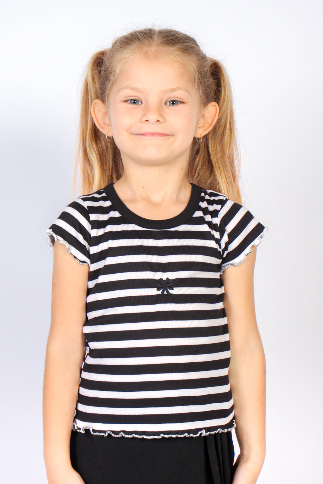 Fitted Ribbed T-Shirt