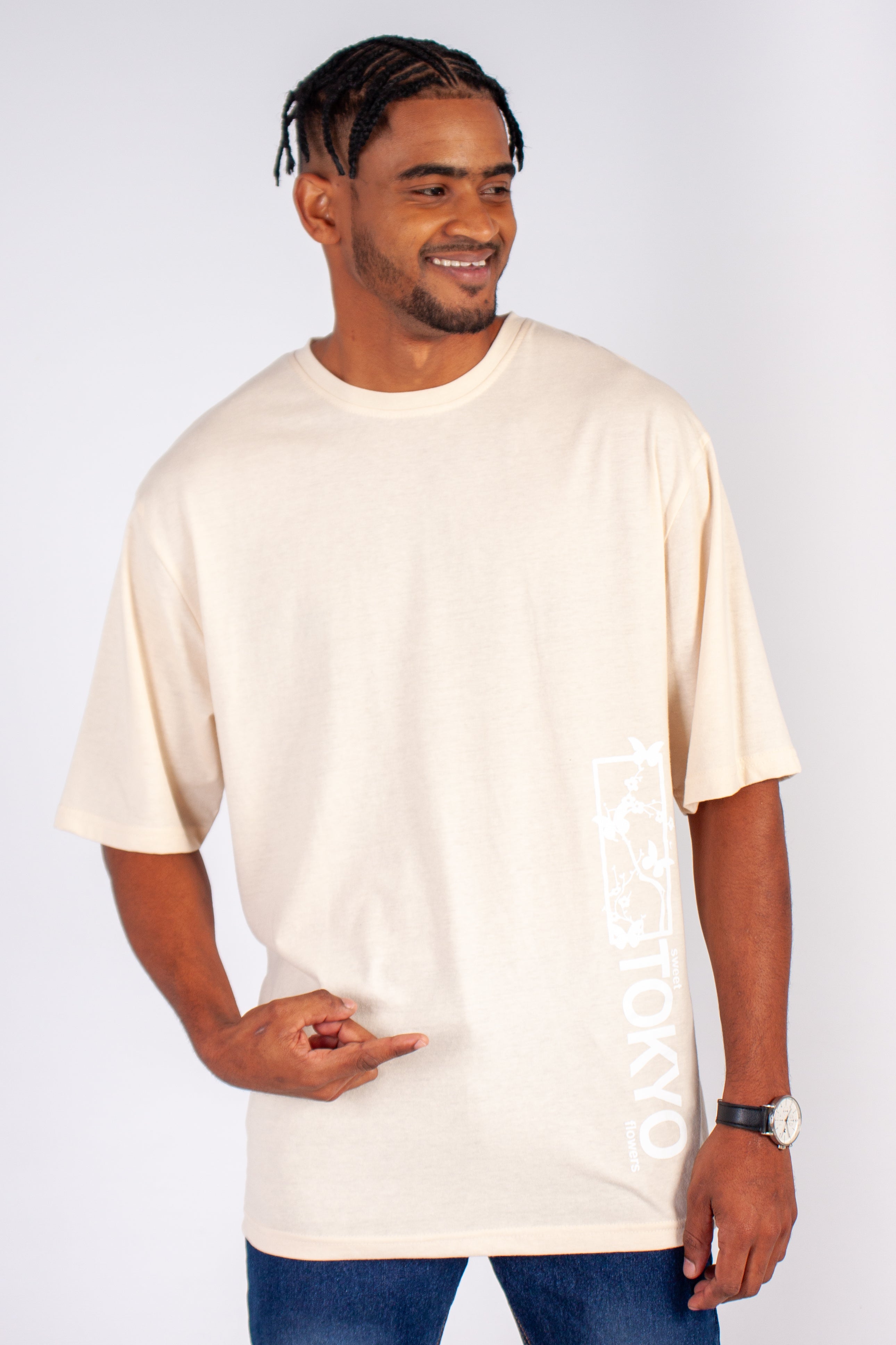 Graphic Oversized "Tokyo" T-Shirt