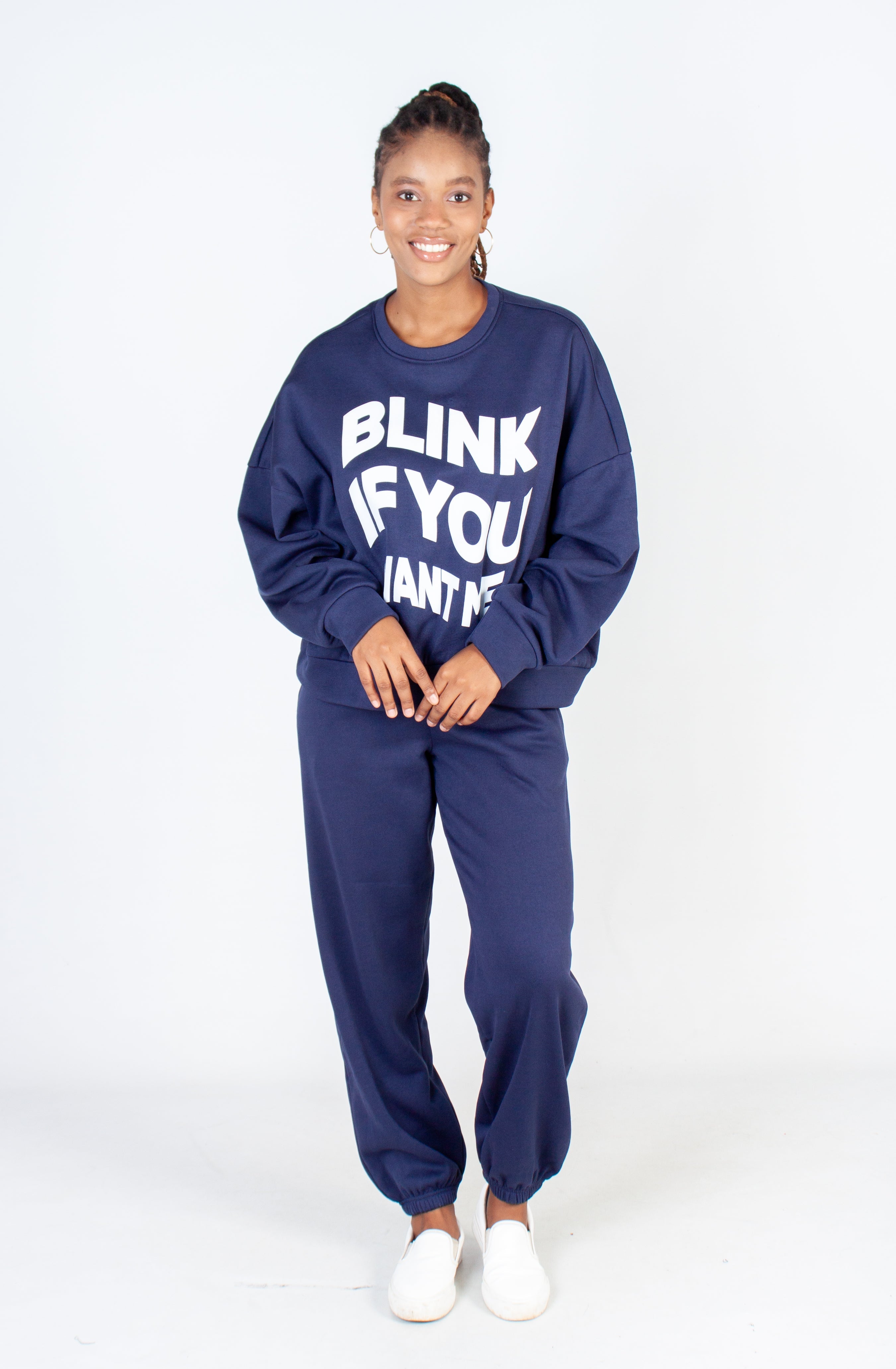 Graphic Oversized Sweater