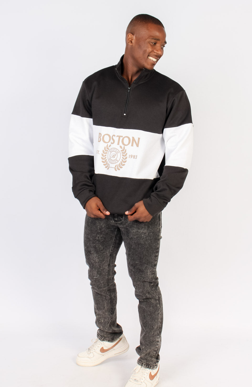 Quarter Zip Sweater