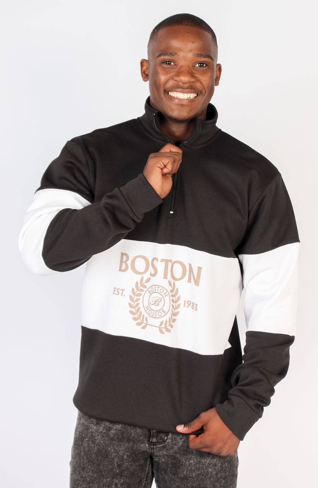 Quarter Zip Sweater