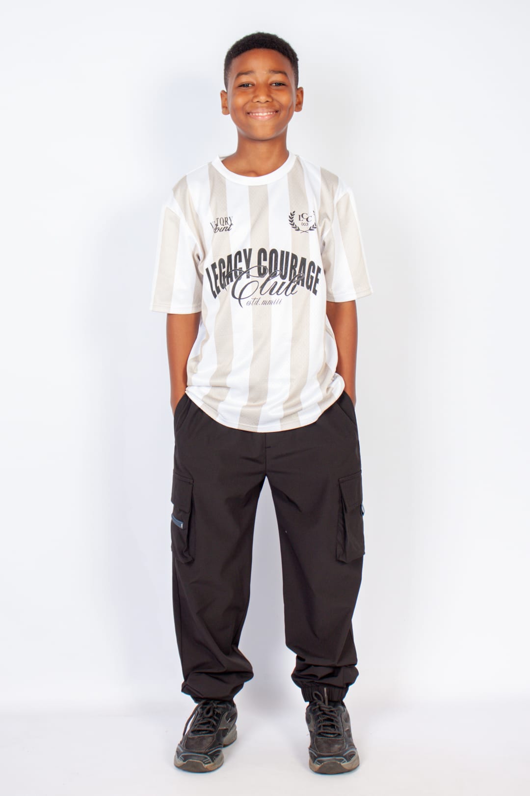 Stripe Graphic T-Shirt