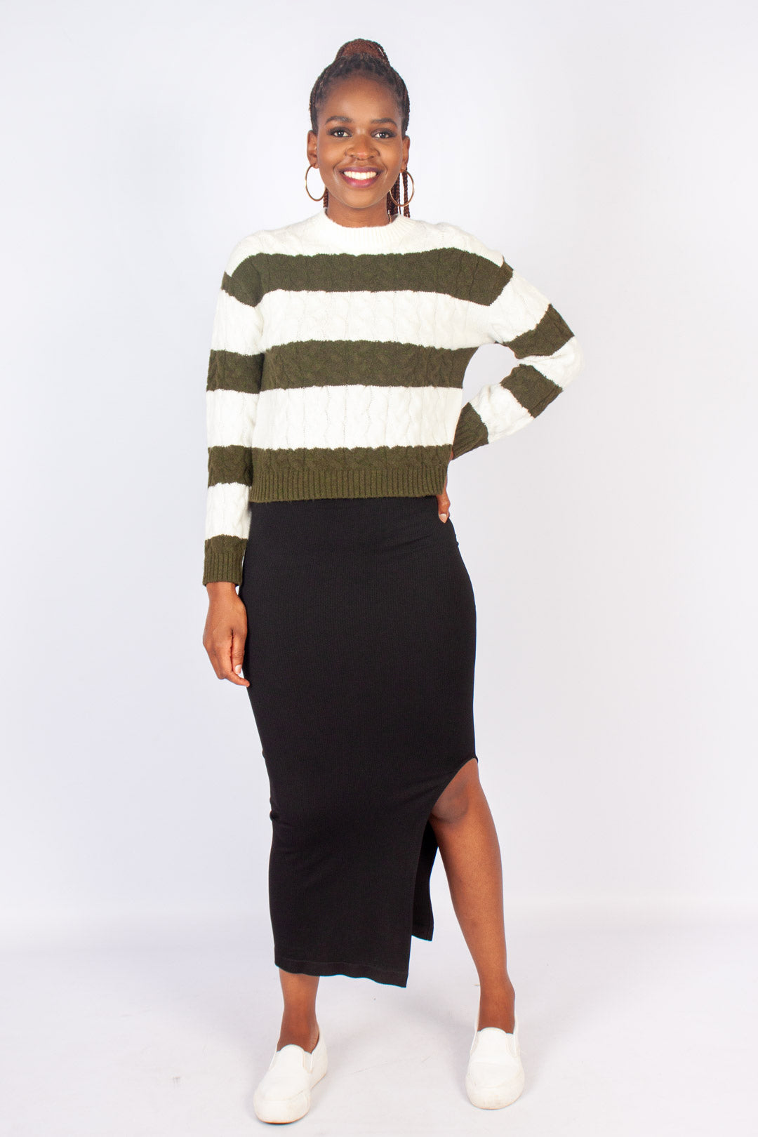 Ribbed Skirt