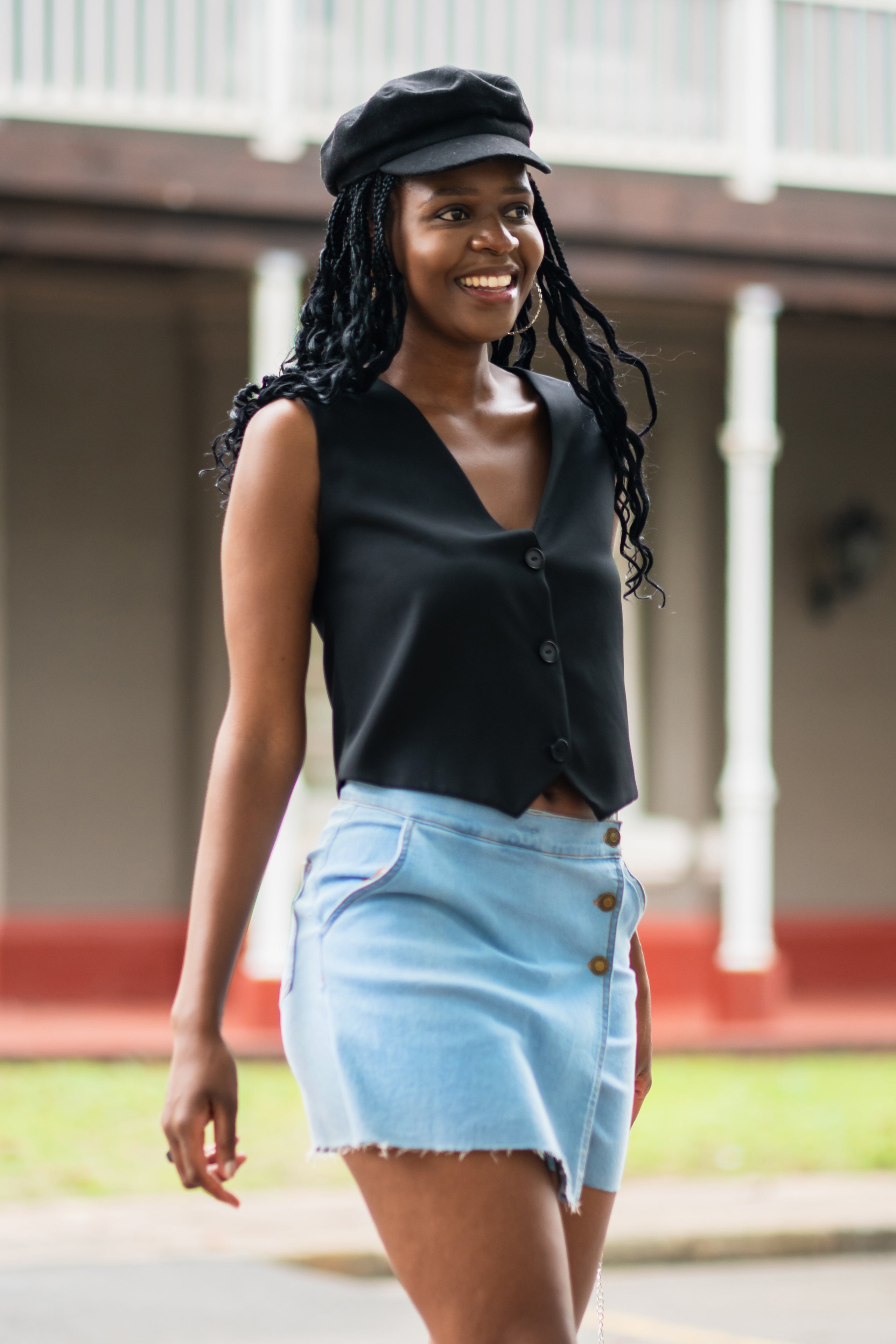 Asymmetrical Skort