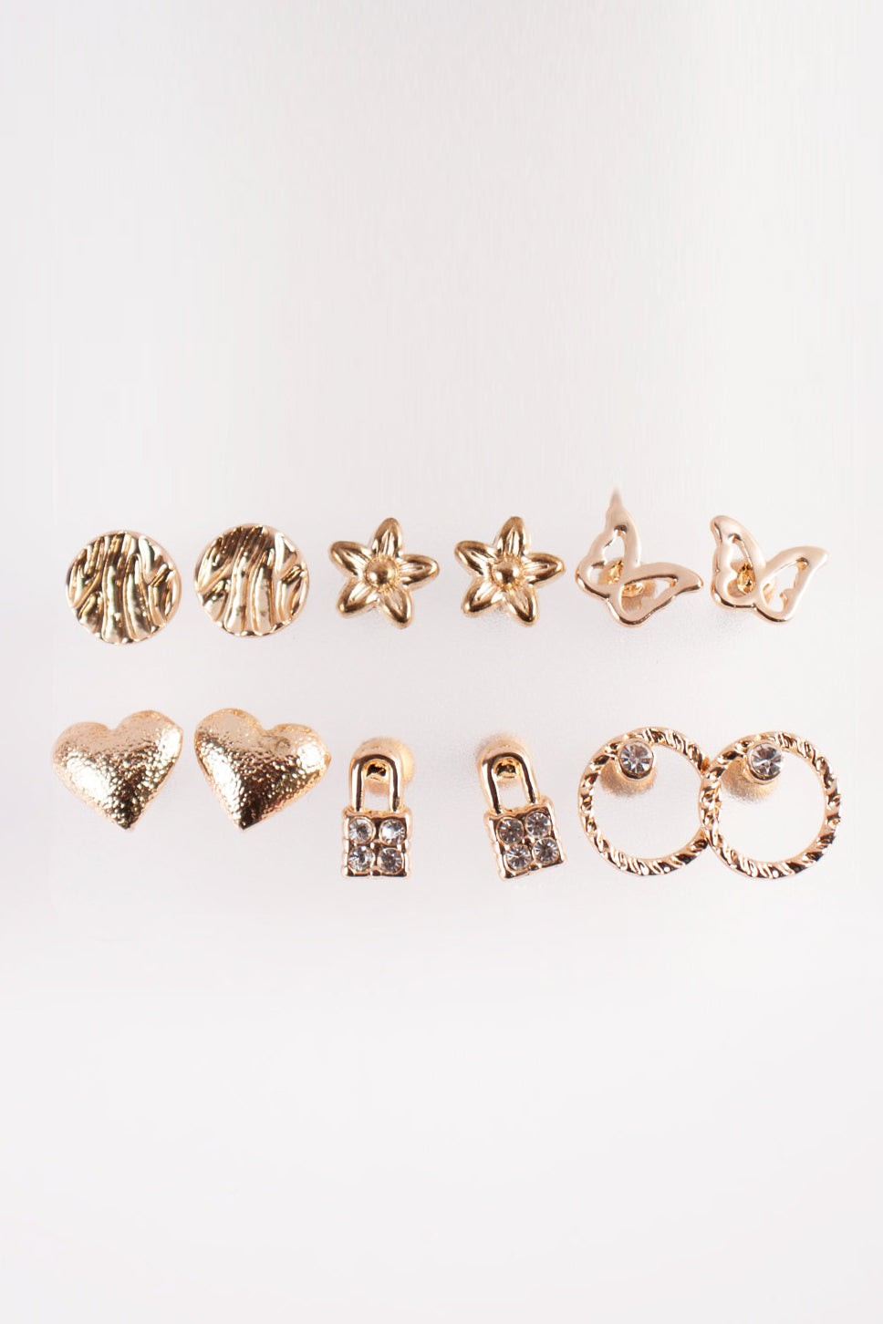 6 Pack Earrings