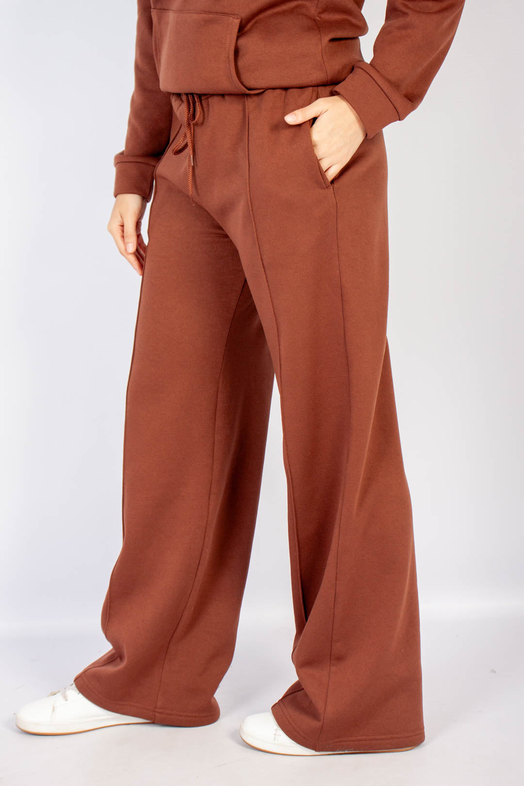 Wideleg Fleece pant