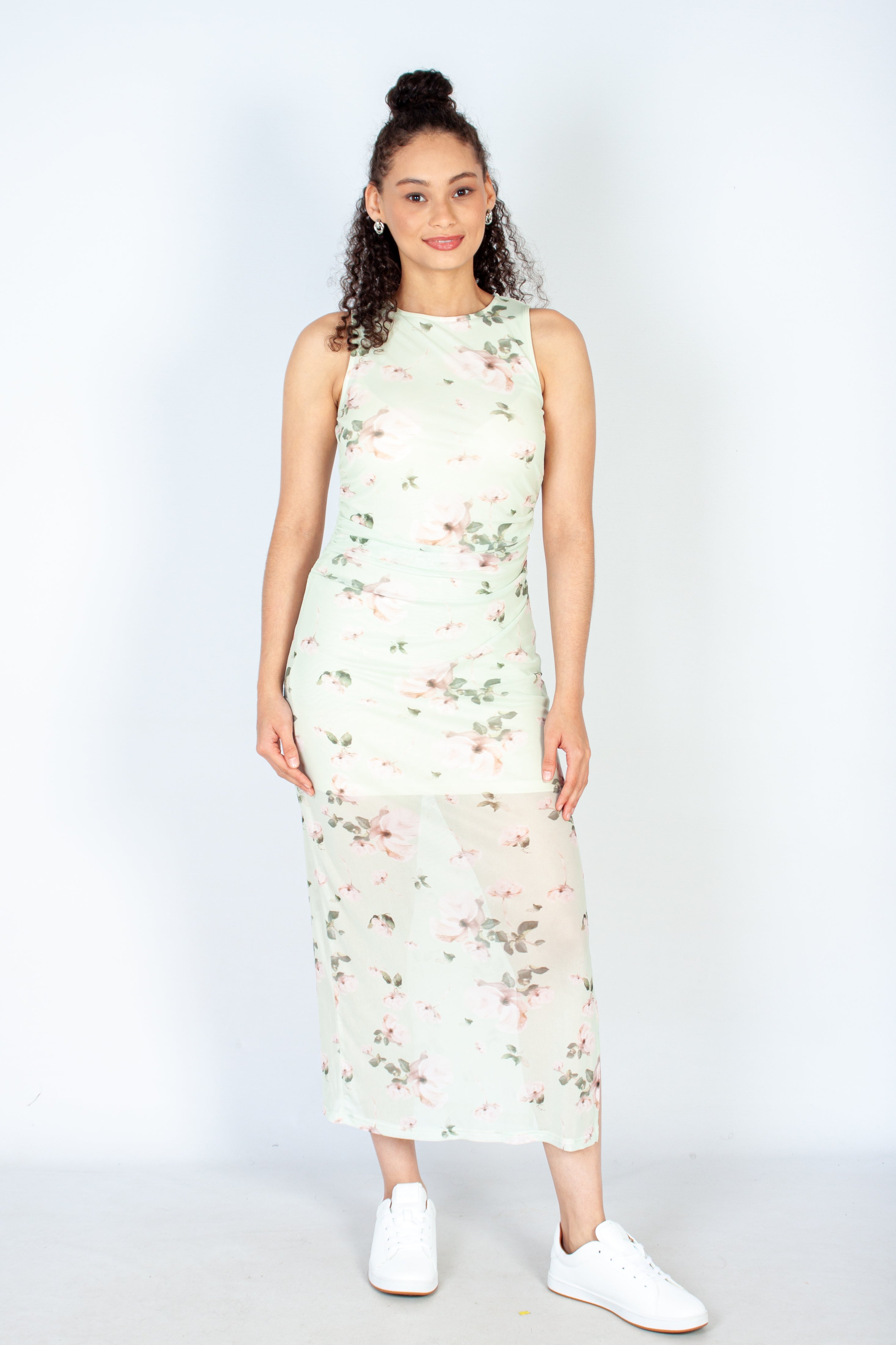 Mesh Maxi Dress