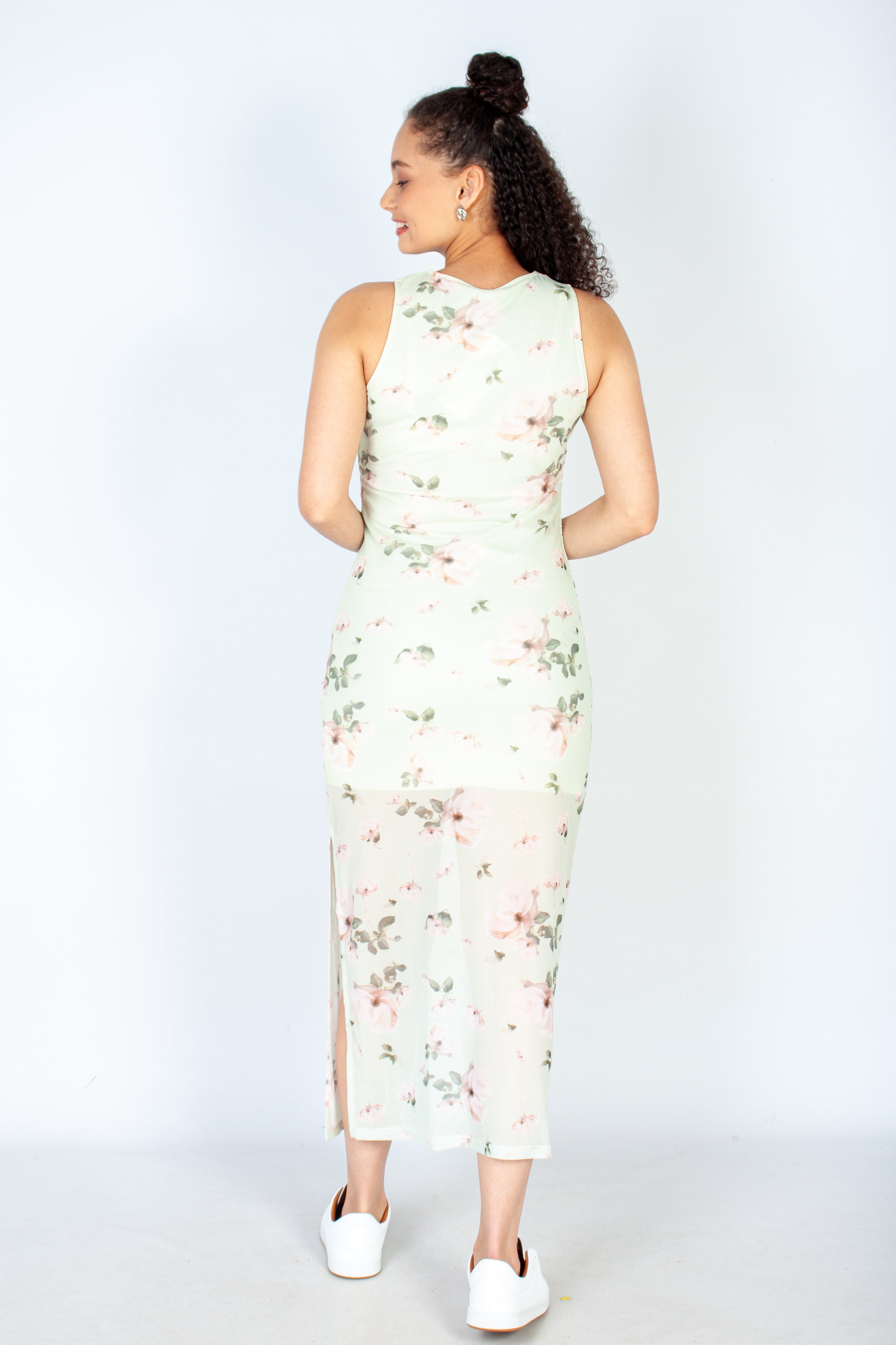 Mesh Maxi Dress