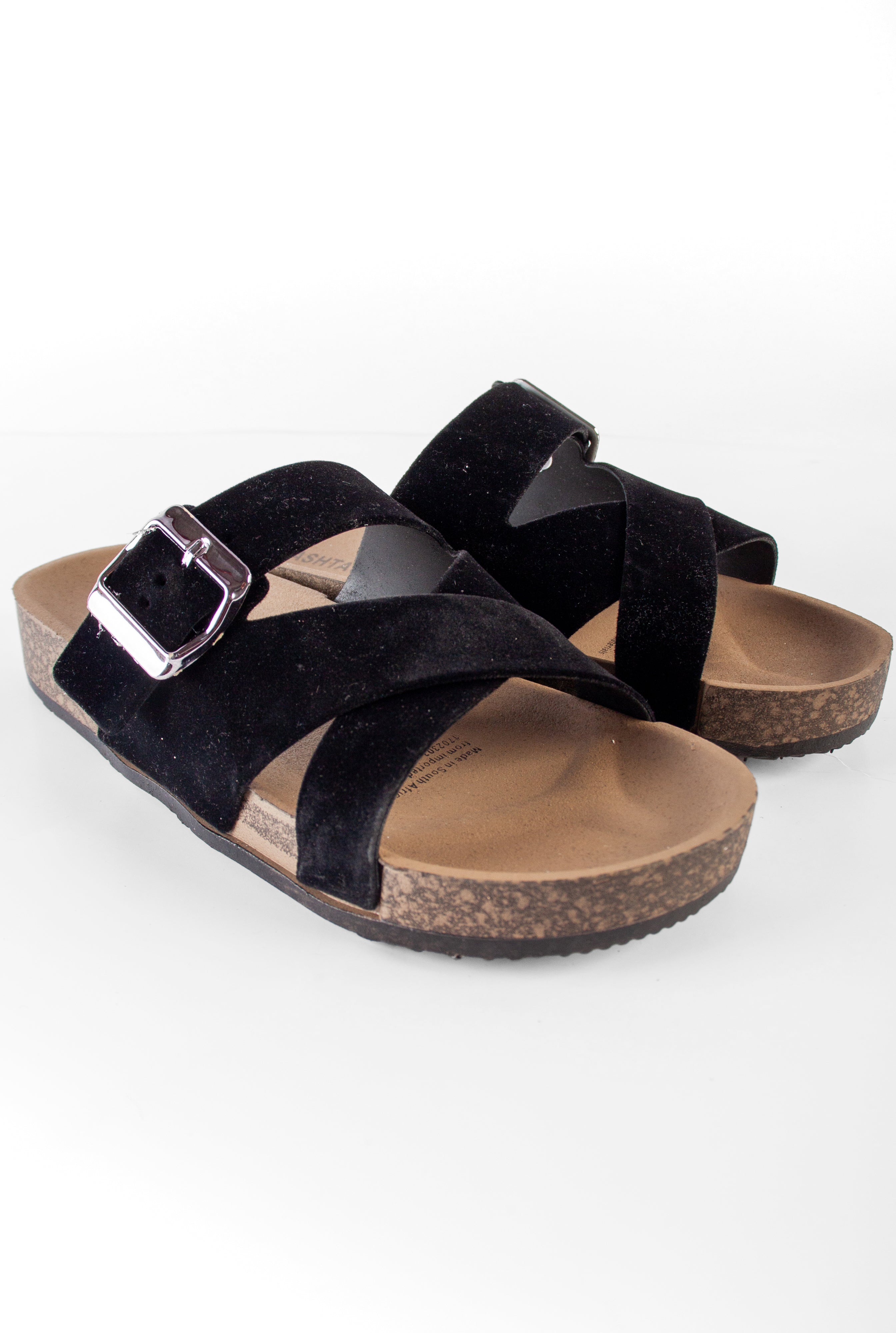 Crossover Buckle Sliders