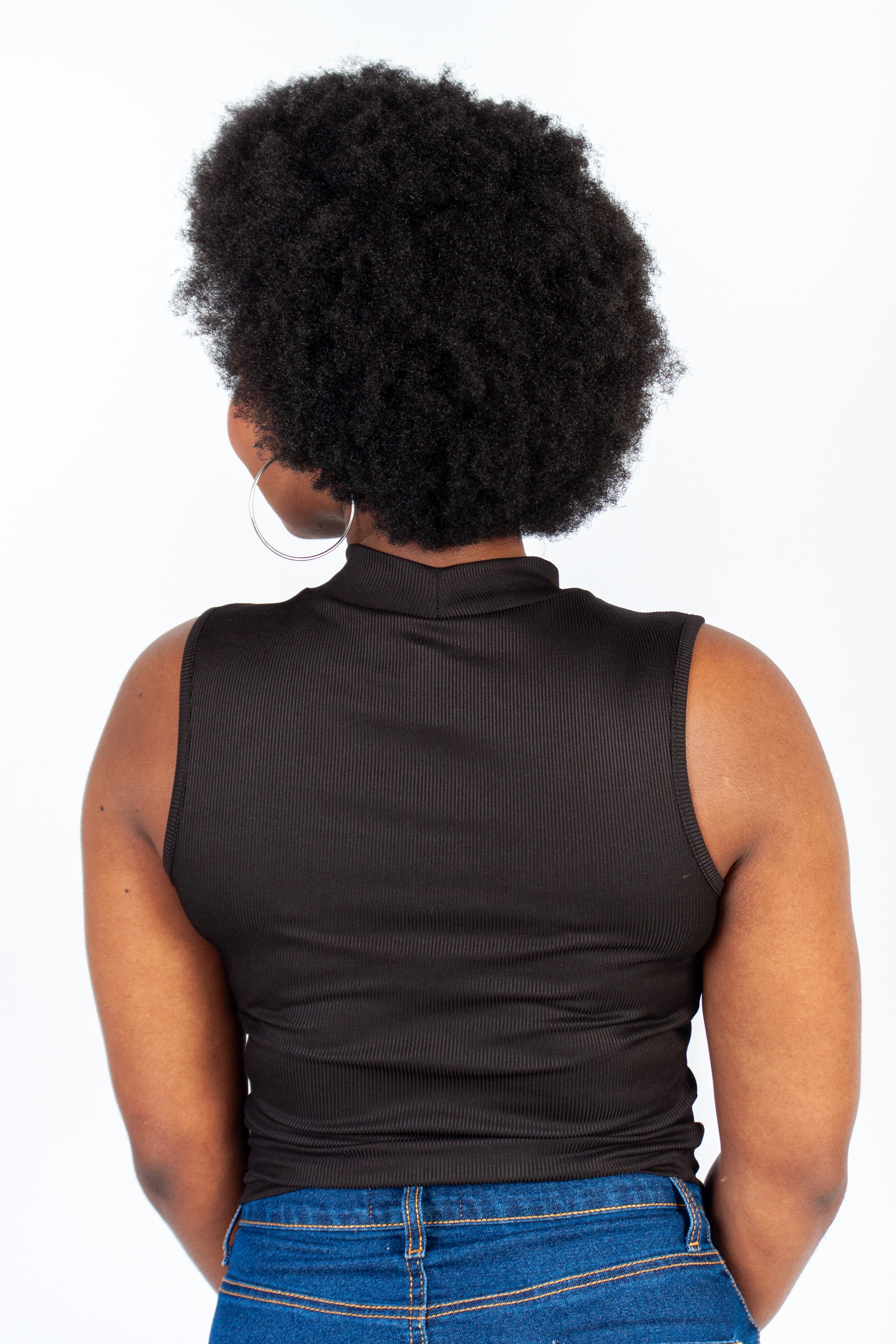 Turtle Neck Vest