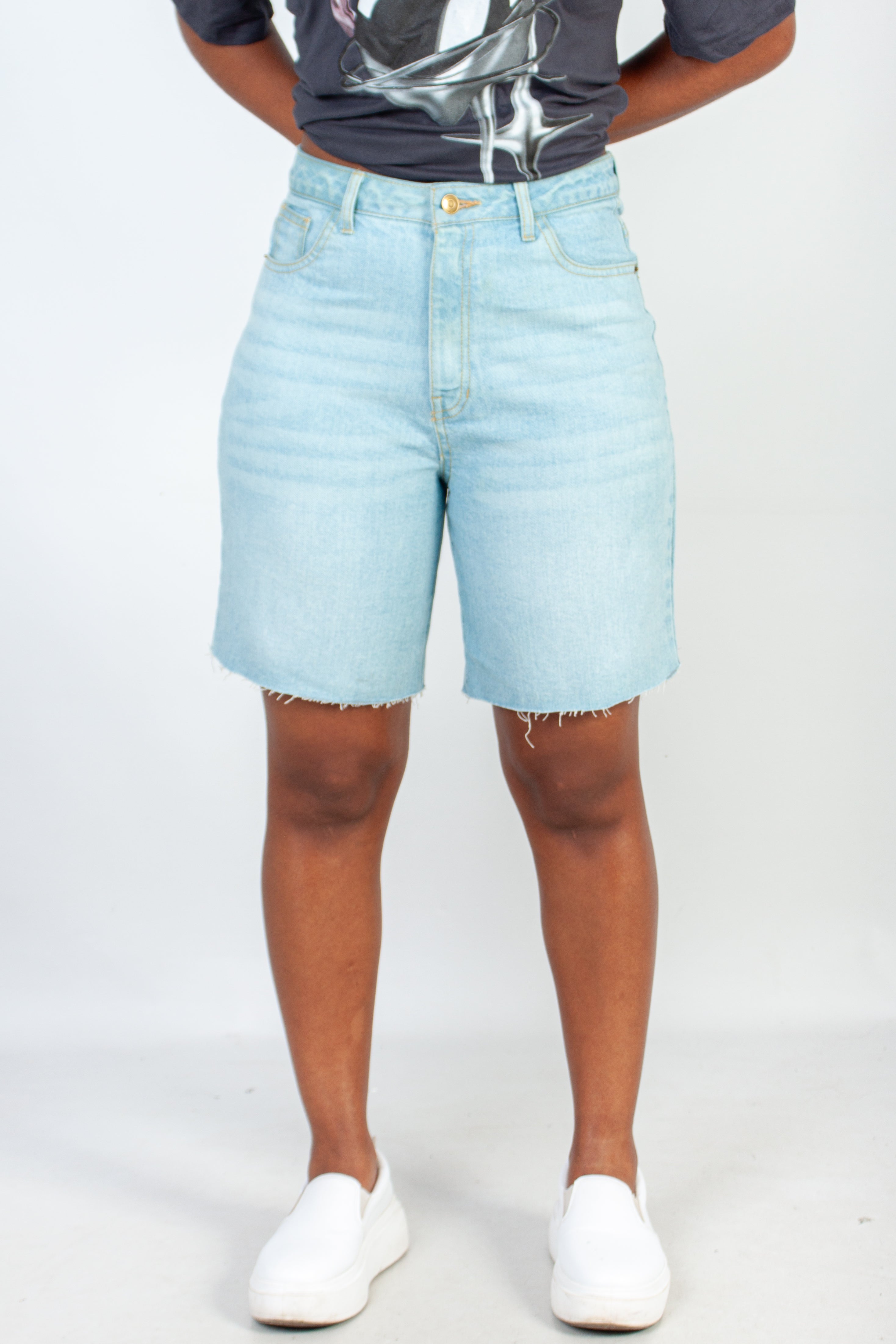 Denim Bermuda