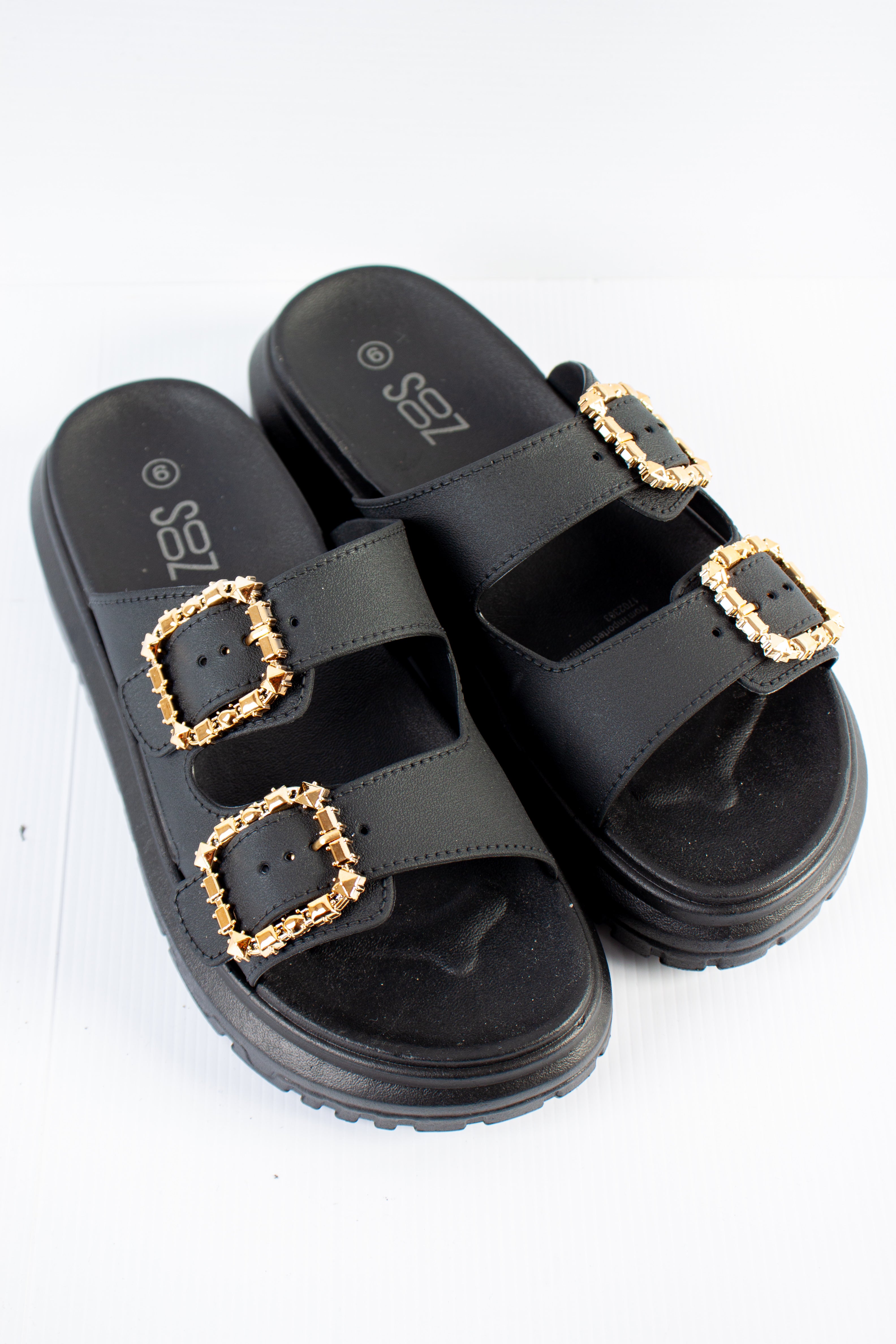 Double Buckle Sliders