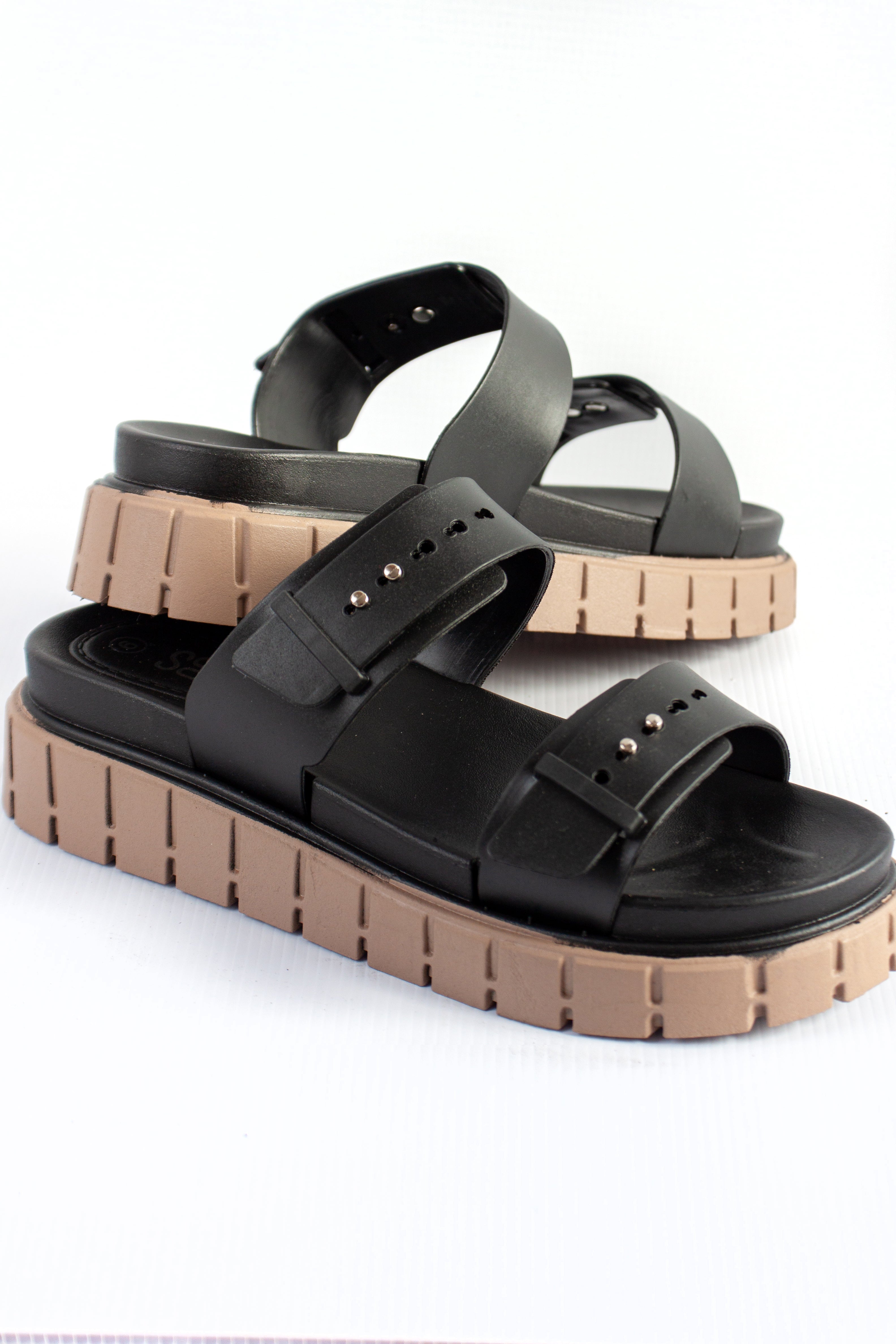 Double Buckle Sliders