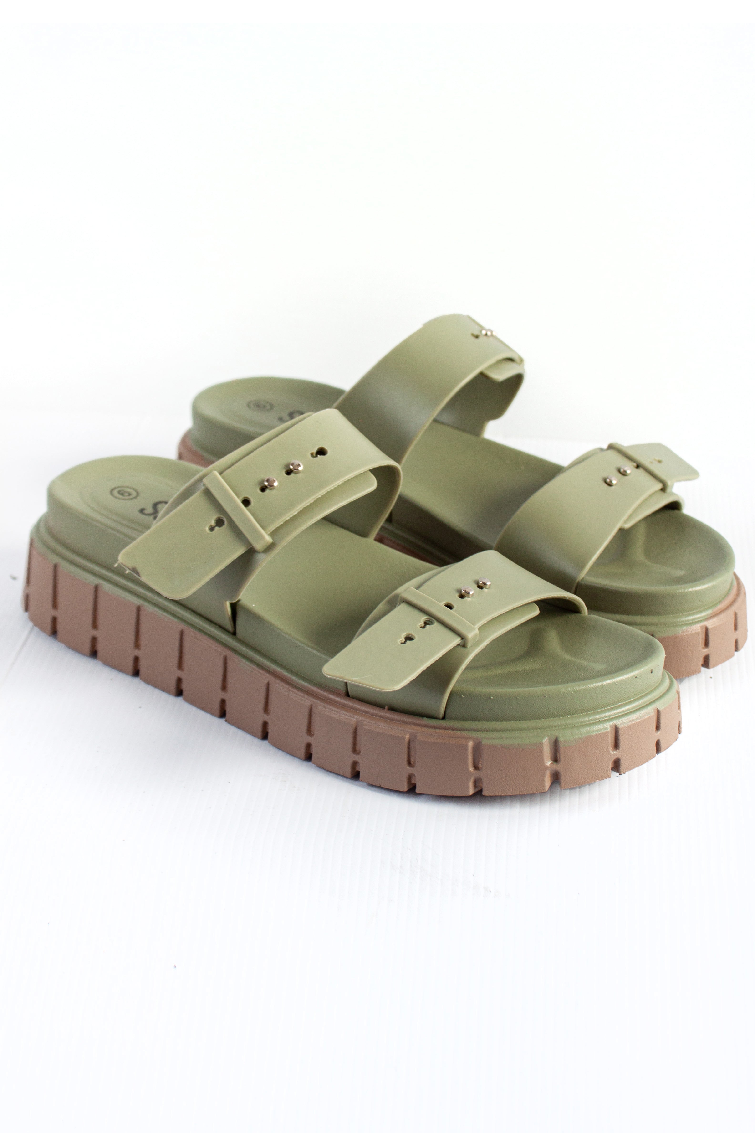 Double Buckle Sliders