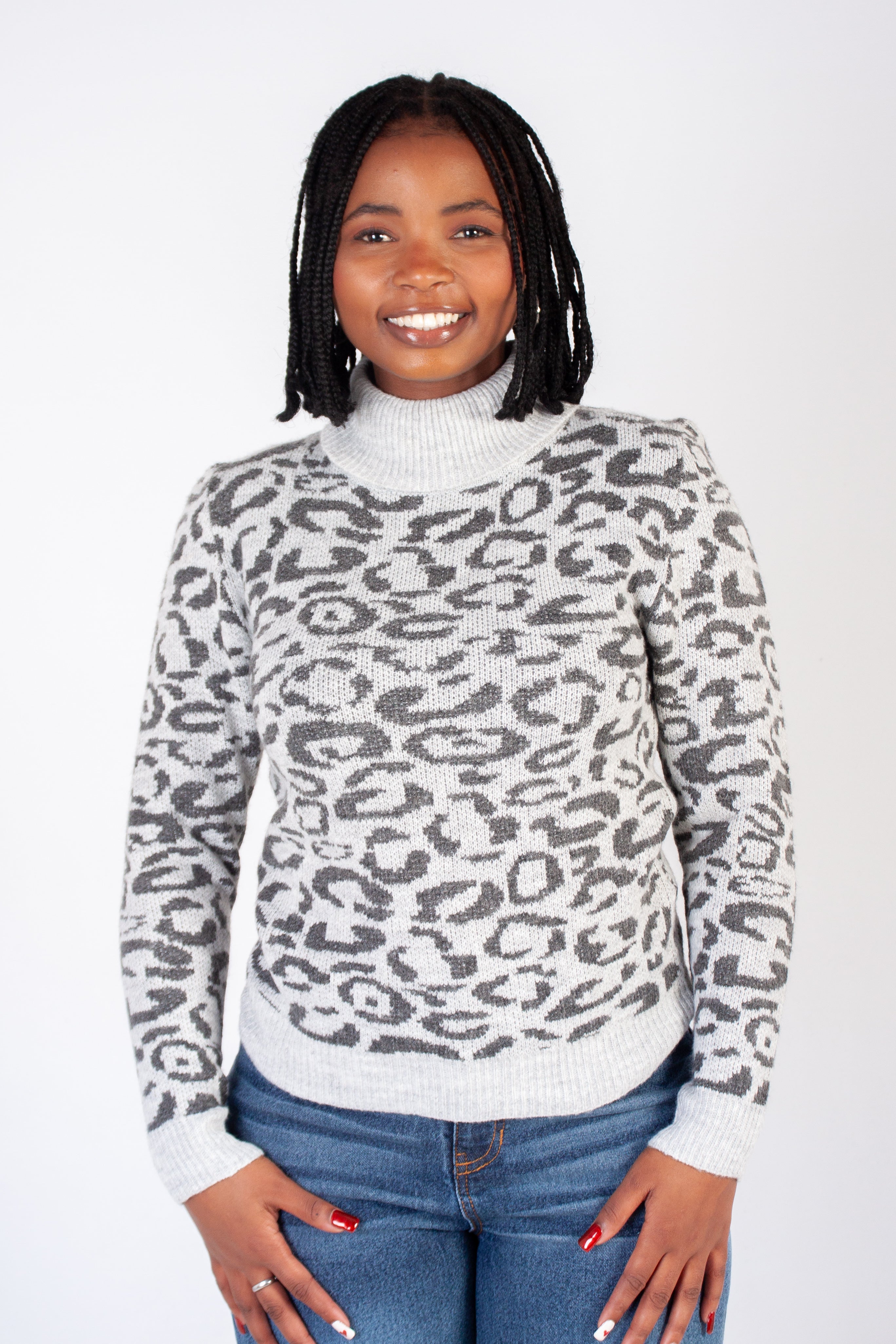 Polo Neck Knit