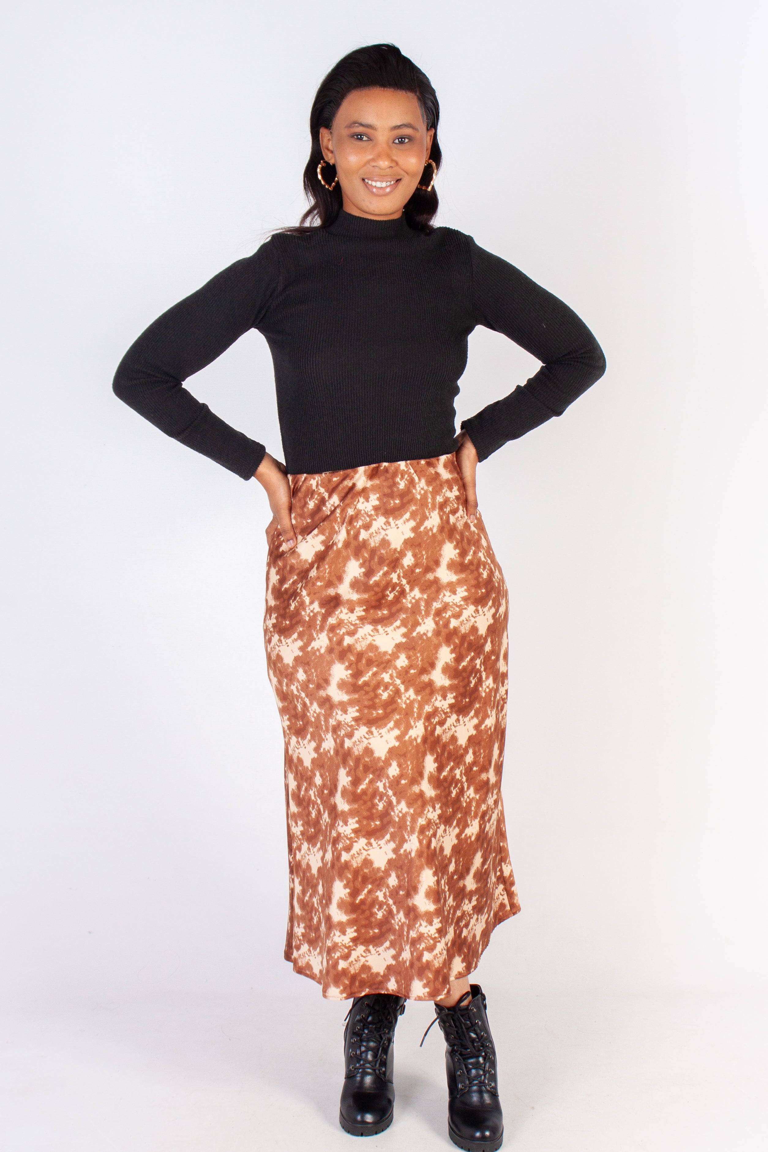 Satin Skirt