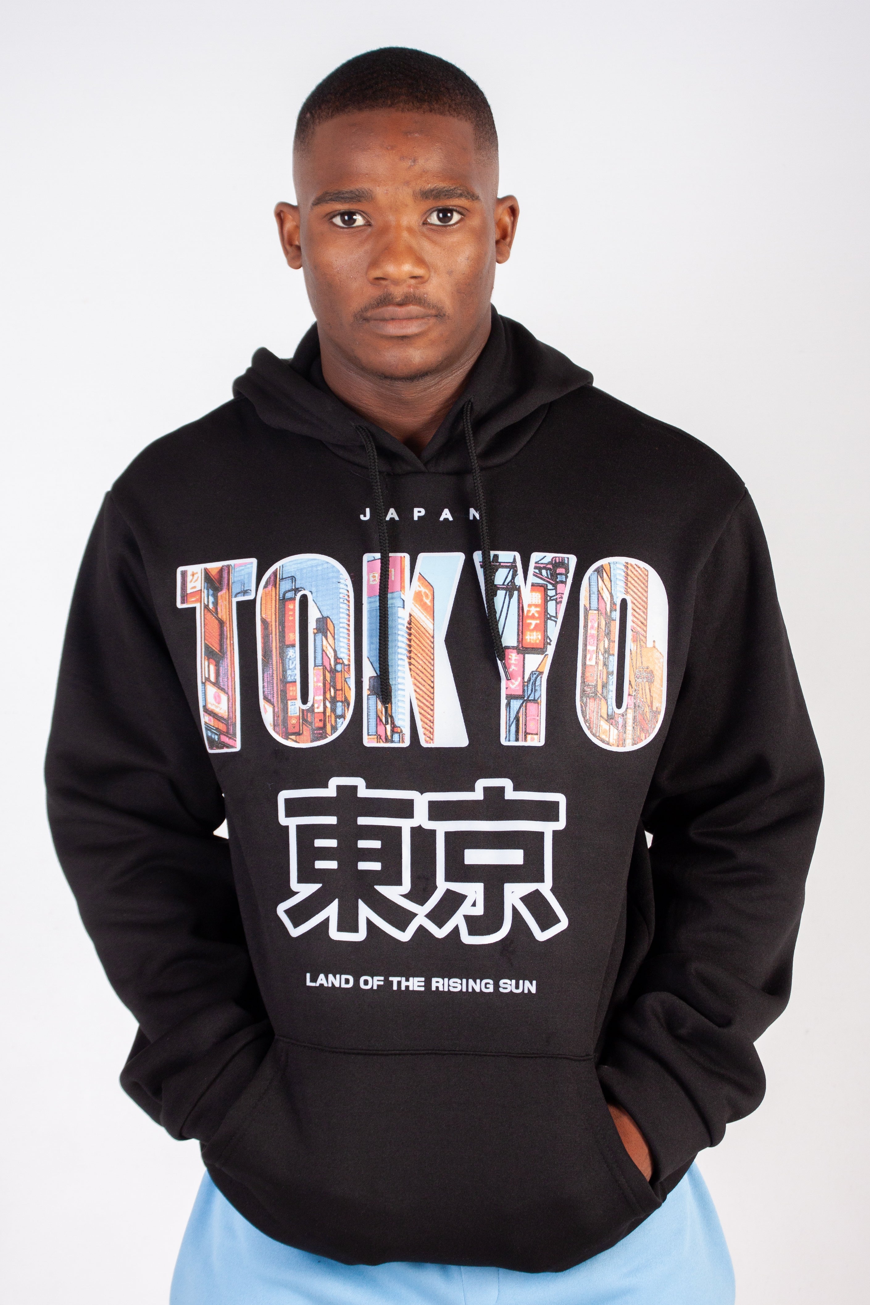 Graphic Hooded Pullover