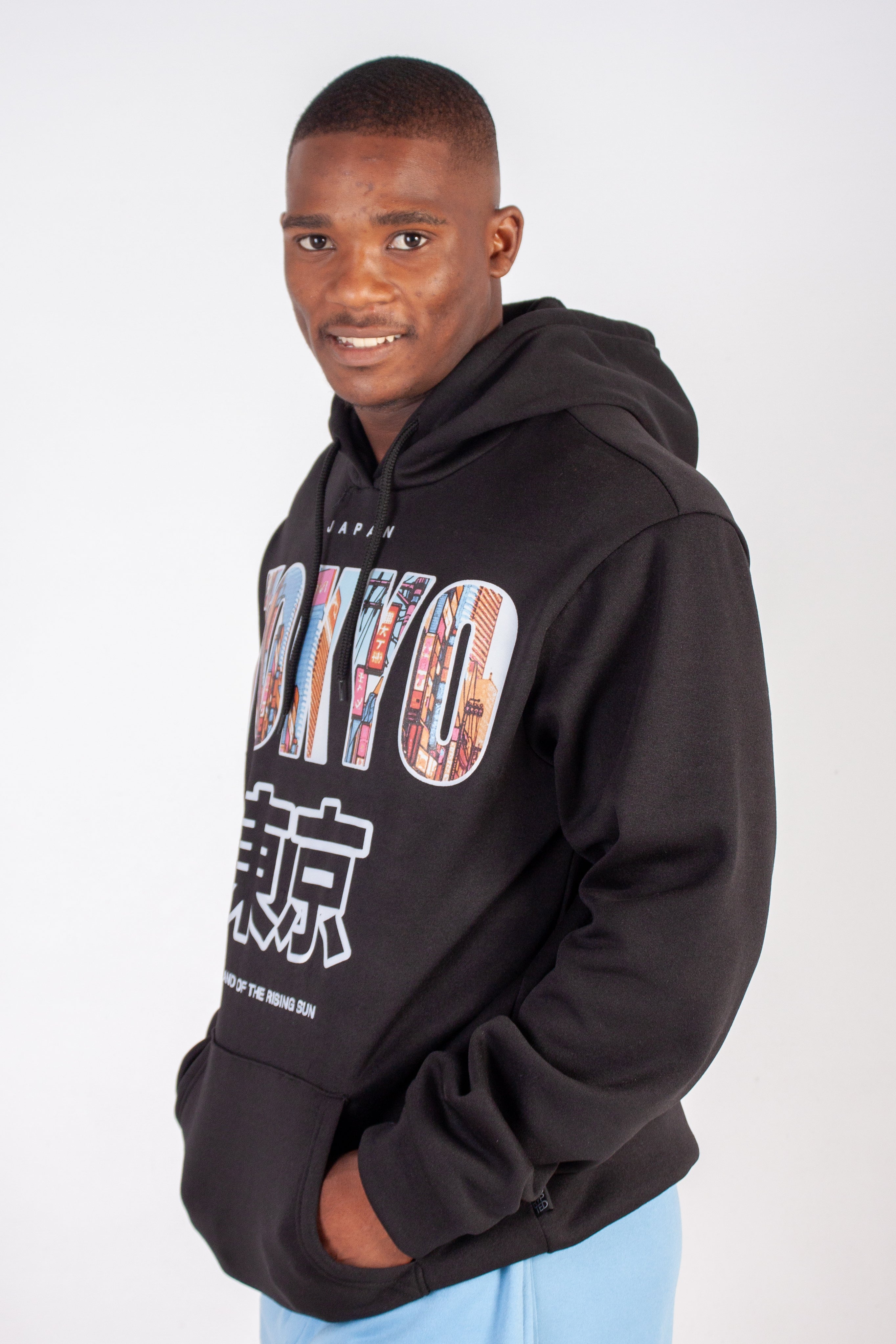Graphic Hooded Pullover