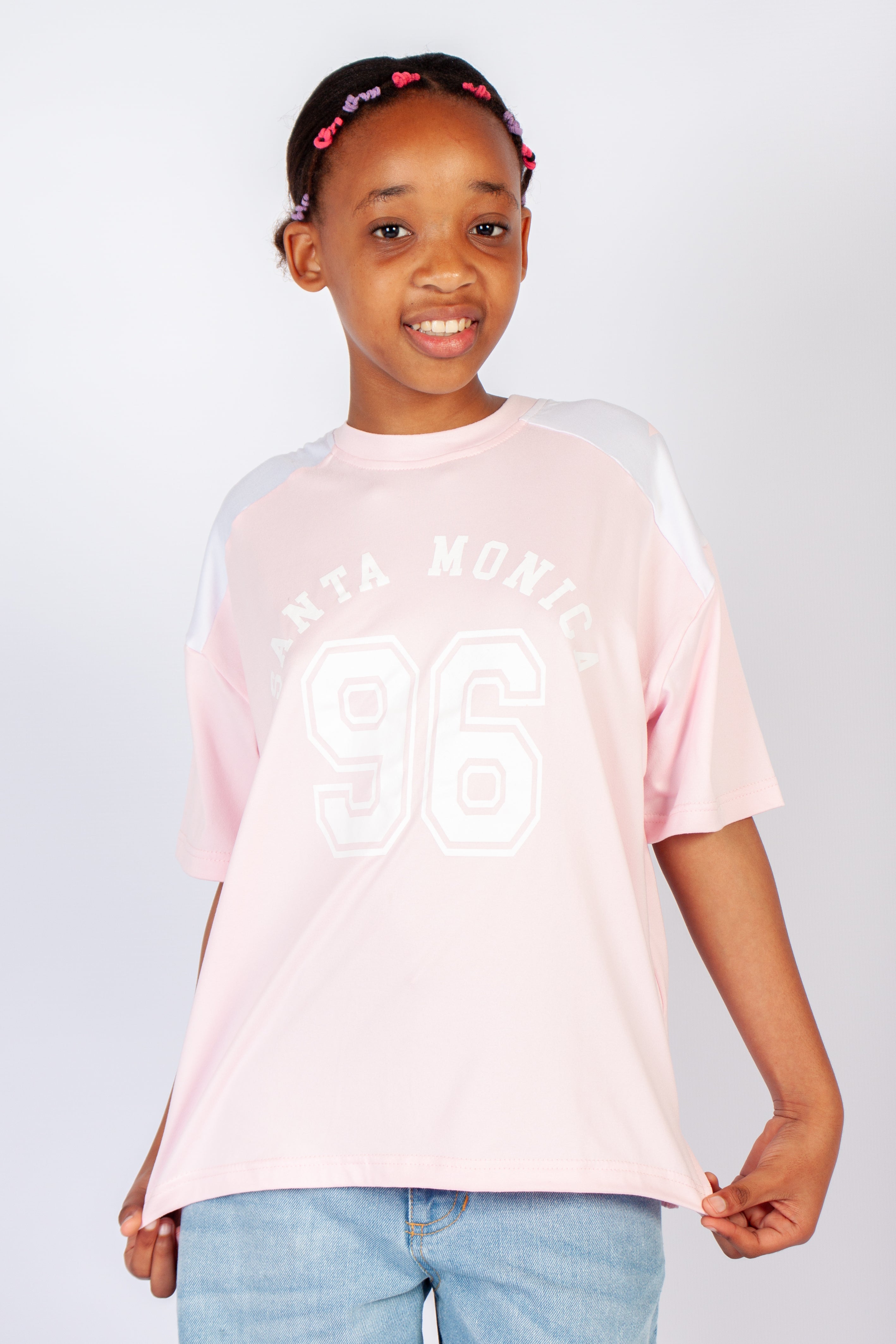 Colour Blocked Oversized T-Shirt