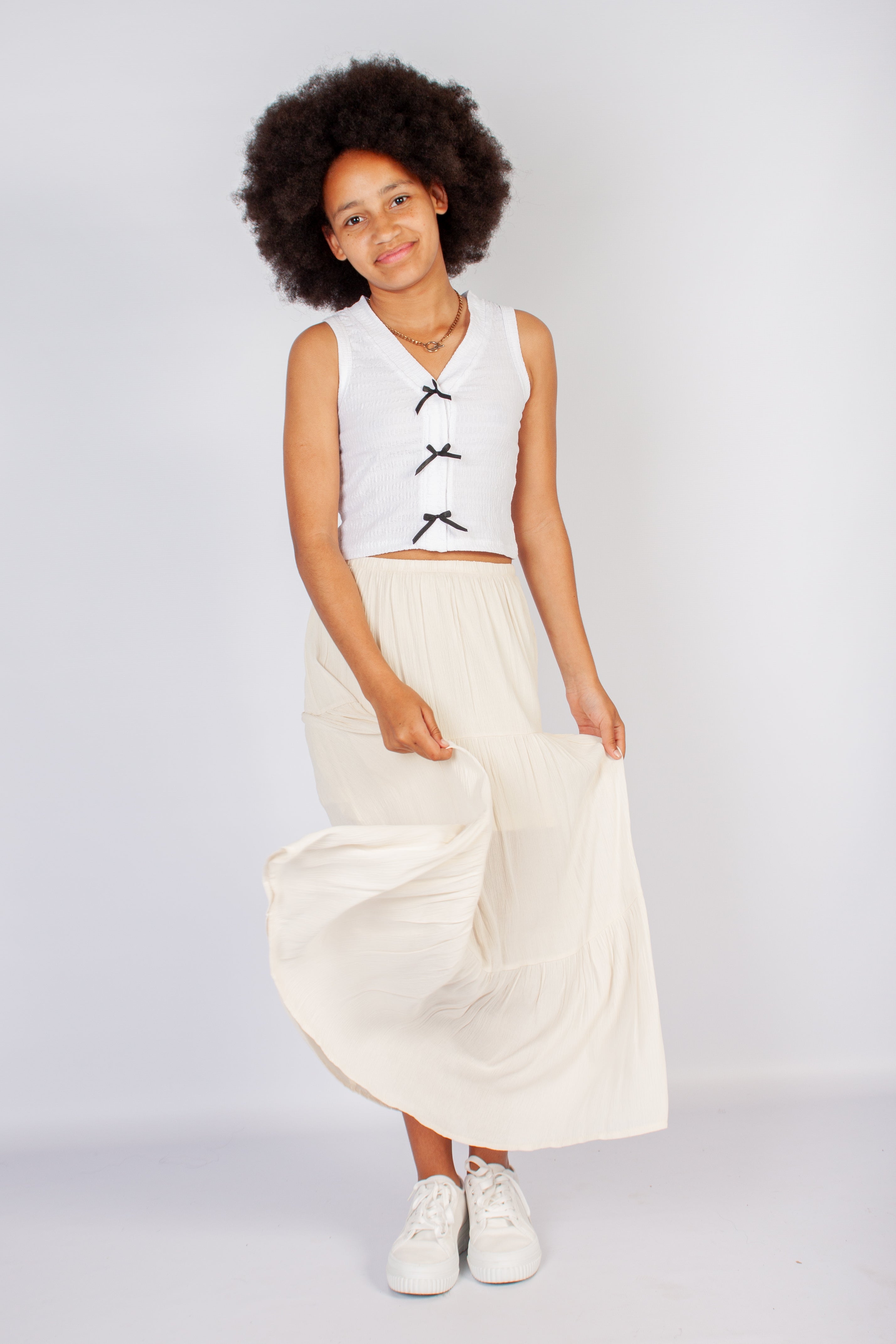 Maxi Tiered Skirt