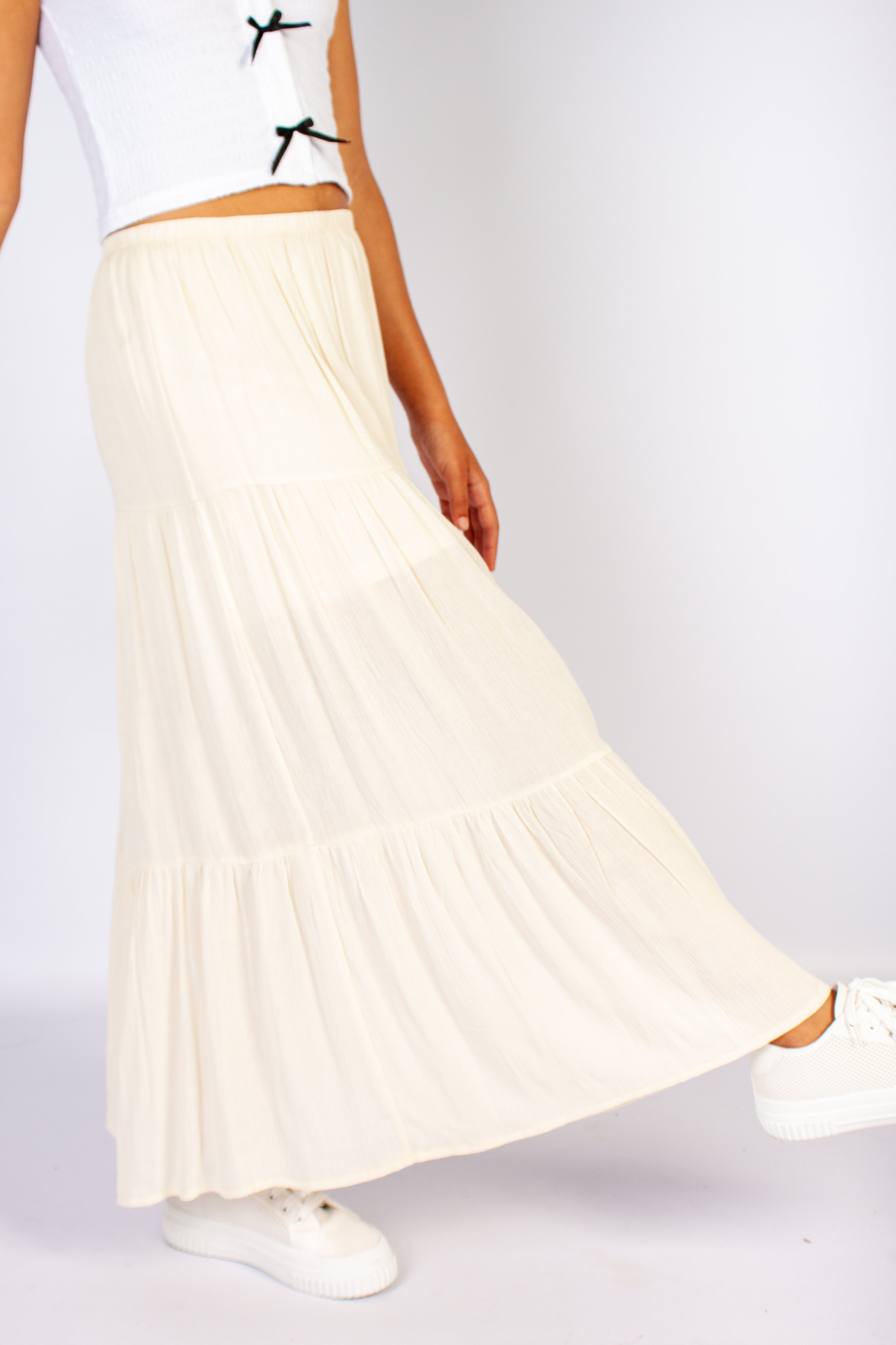Maxi Tiered Skirt