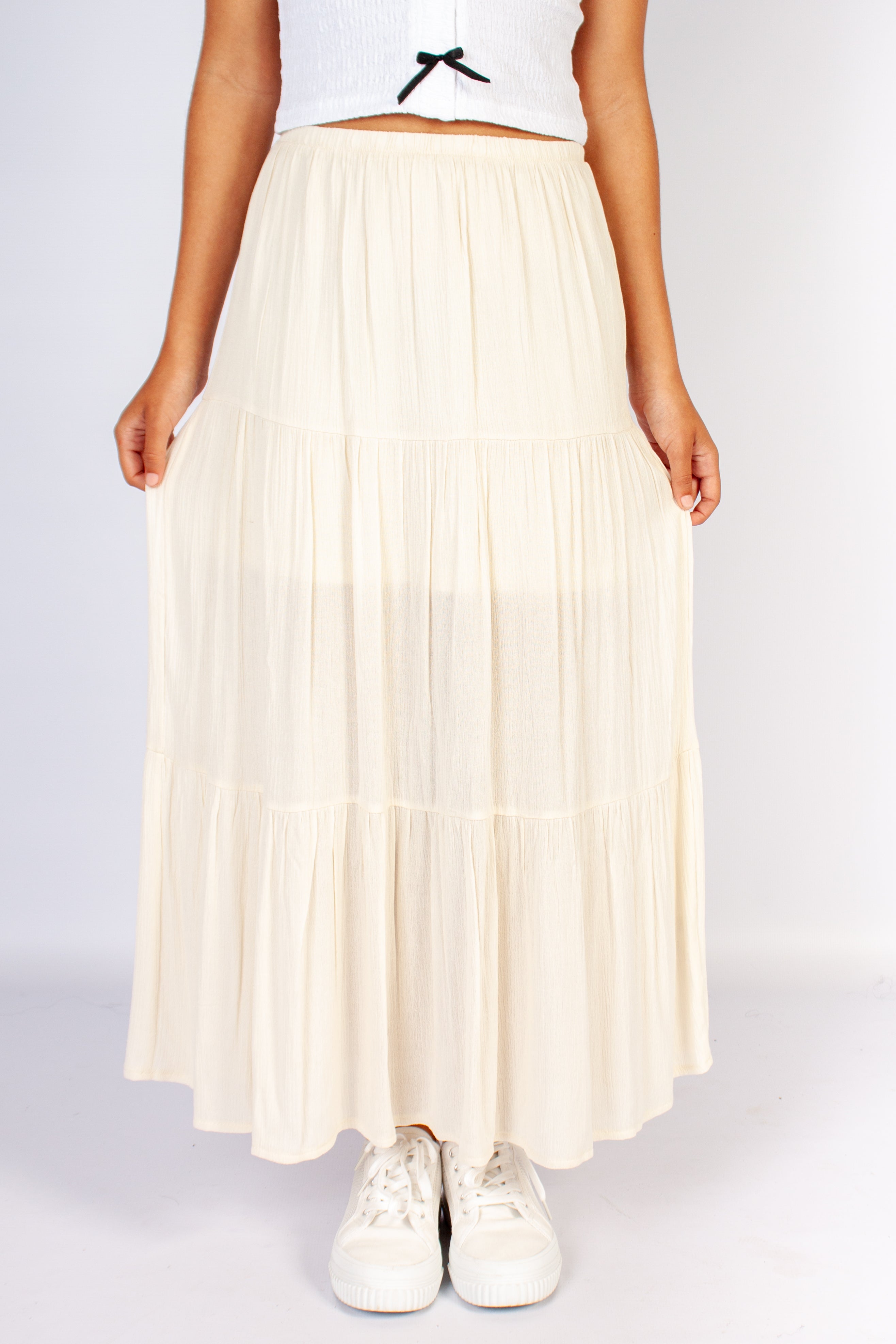 Maxi Tiered Skirt