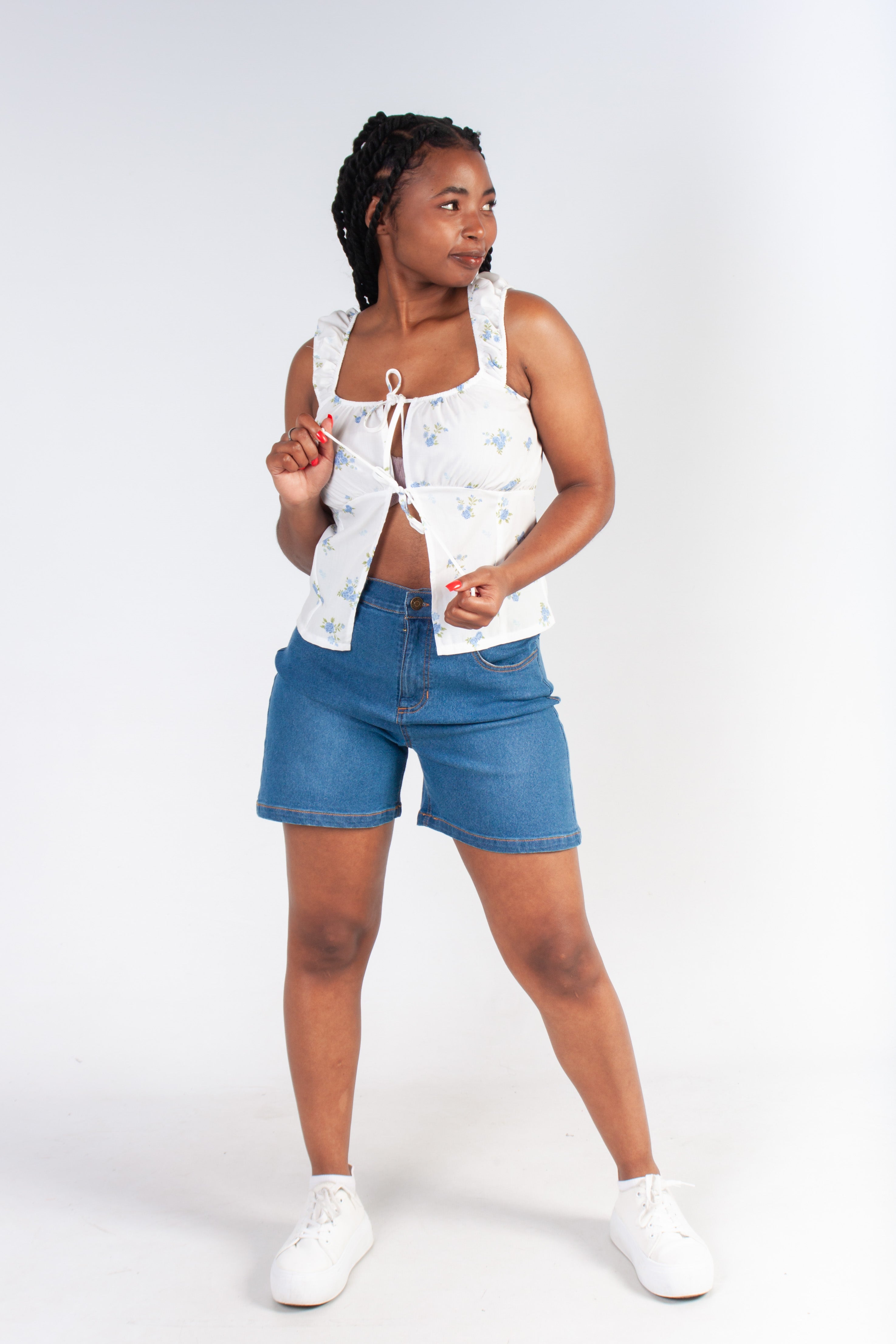Denim Mom Shorts