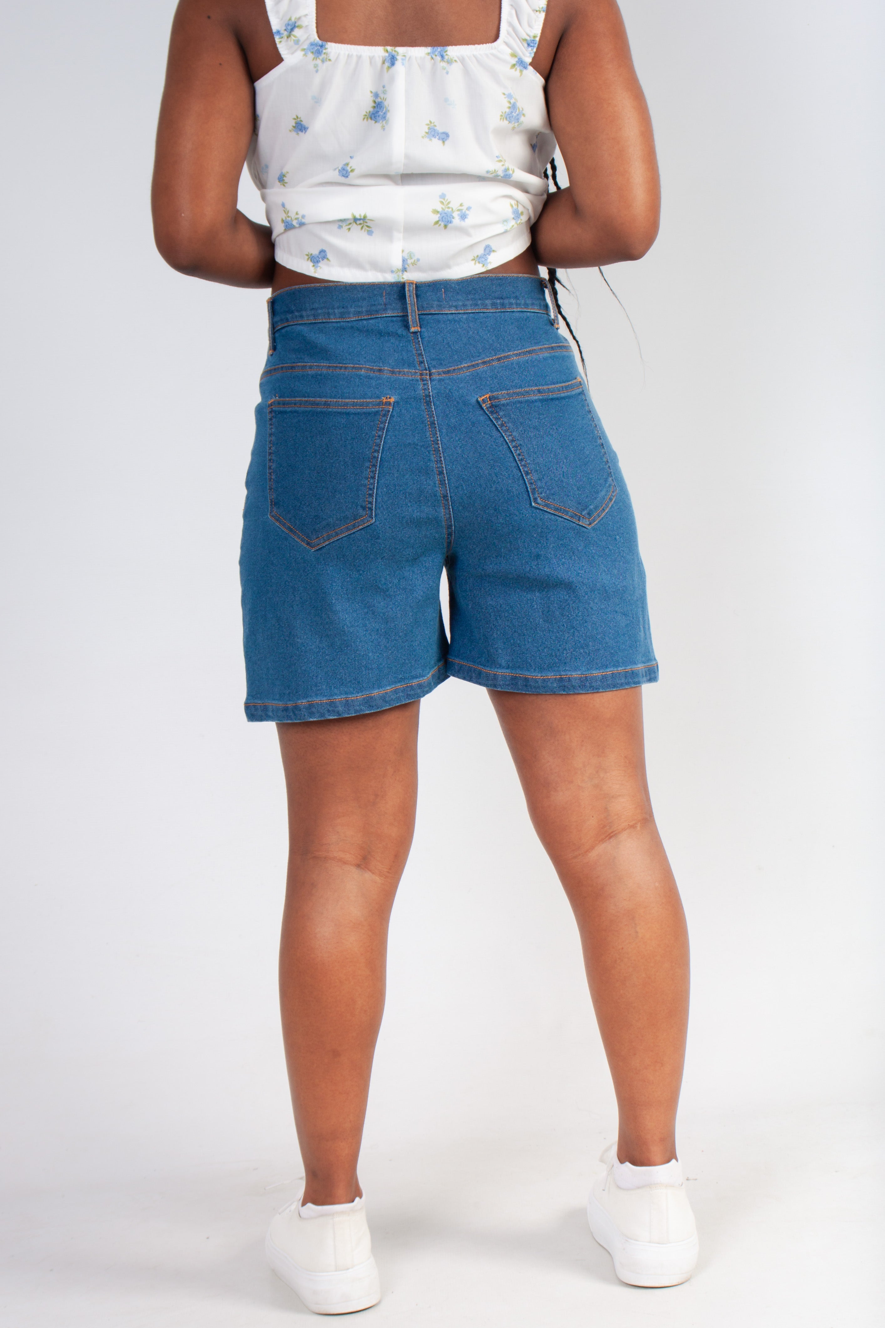 Denim Mom Shorts